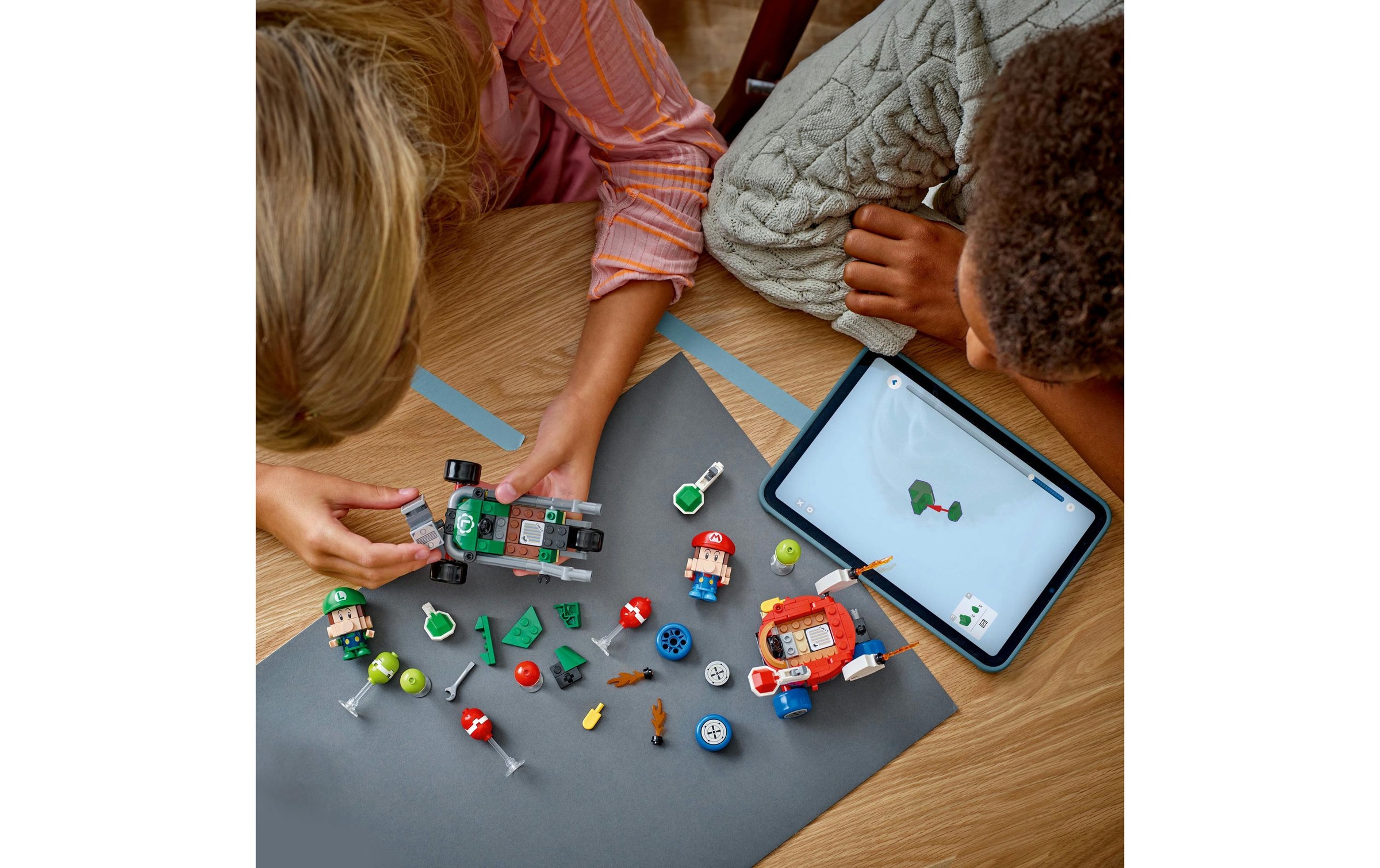 LEGO® Spielbausteine »Super Mario Mario Kart – Baby Mario / Baby Luigi 72034«, (321 St.)