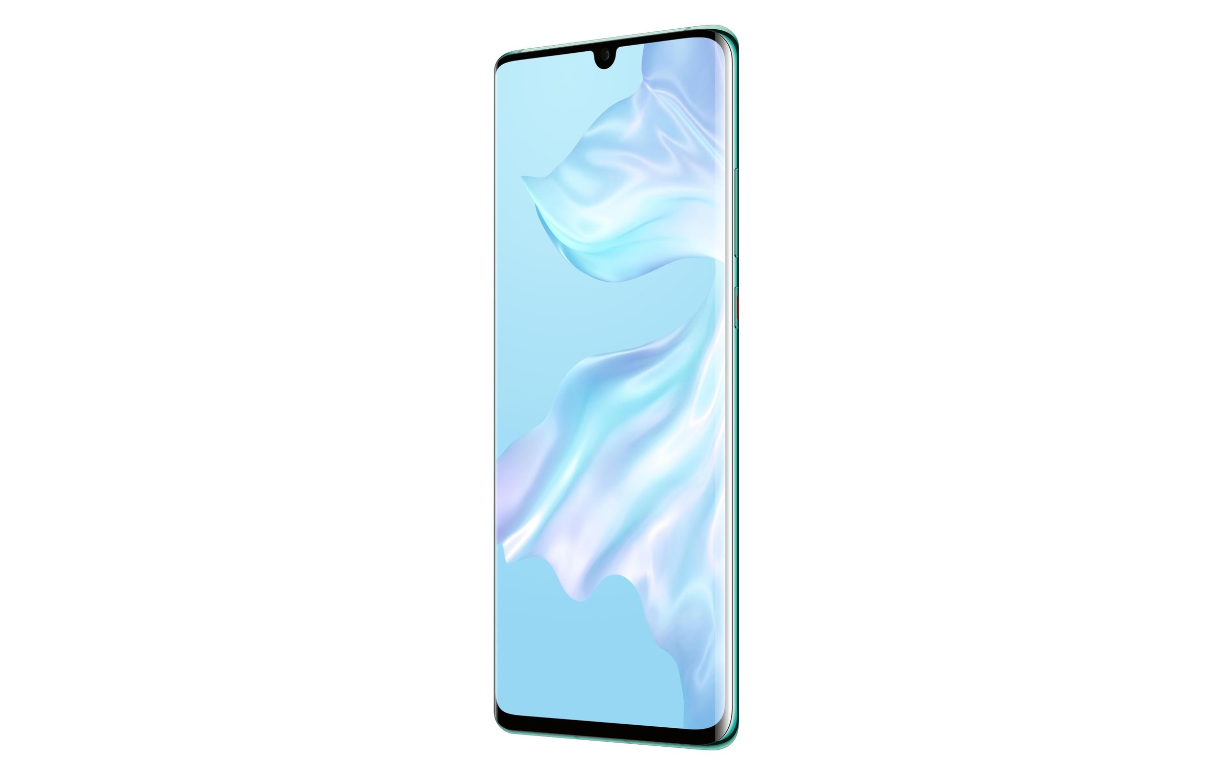 Huawei Smartphone »P30 Pro Aurora Blue«, Aurora Blue/Blau, 16,43 cm/6,47 Zoll, 128 GB Speicherplatz, 40 MP Kamera