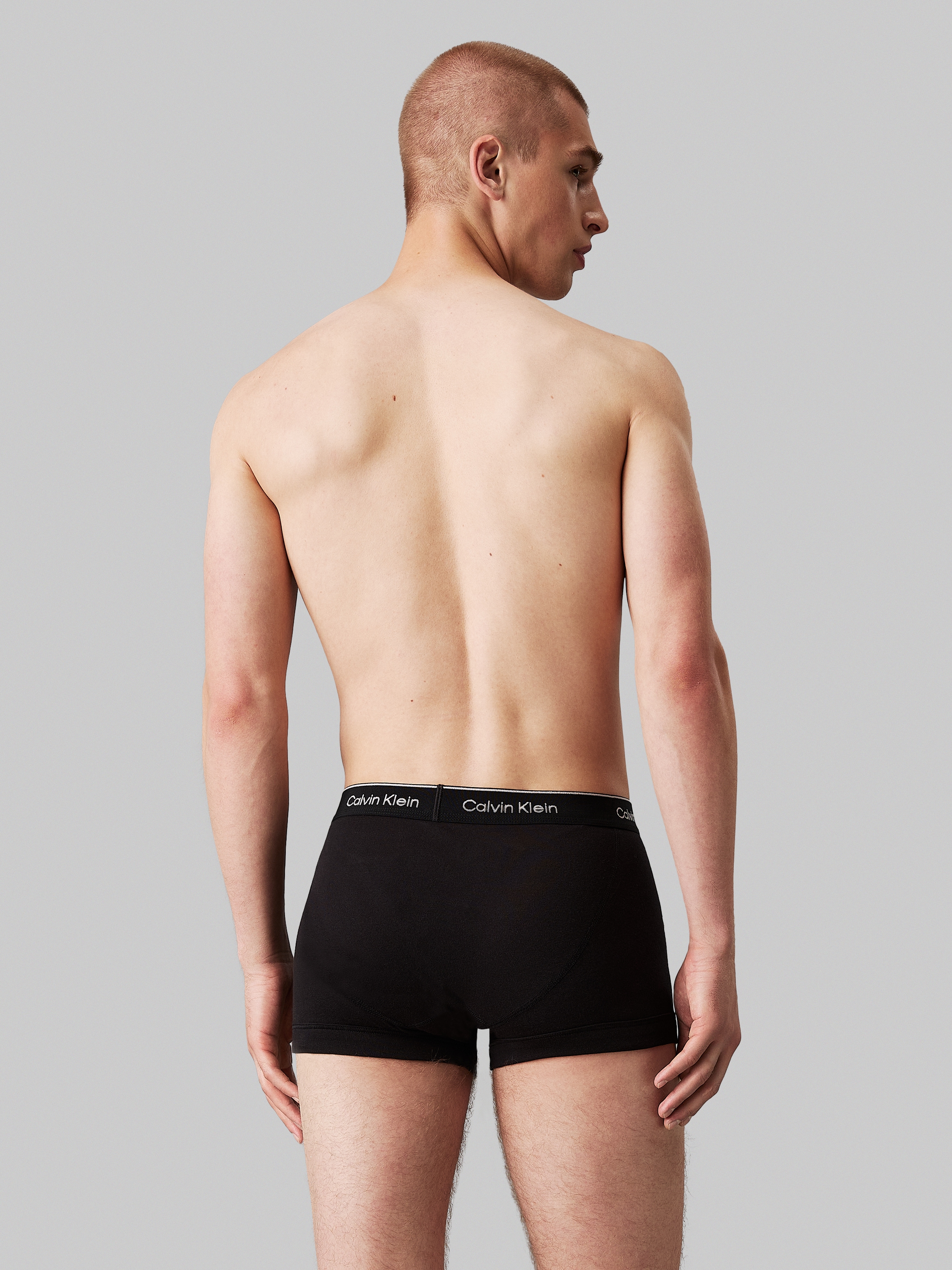 Calvin Klein Underwear Trunk »TRUNK 3PK«, (Packung, 3er-Pack), mit Logo-Elastikbund