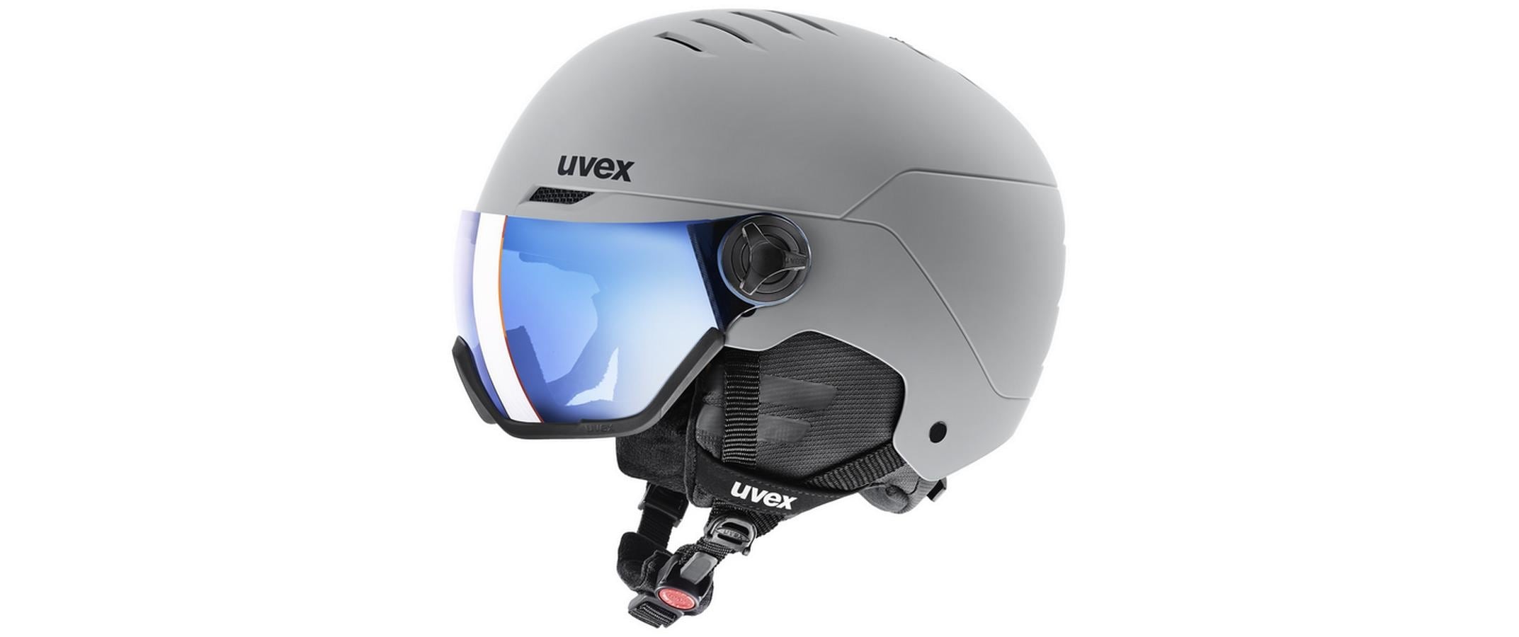 Uvex Skihelm »Wanted Visor Black Mat«