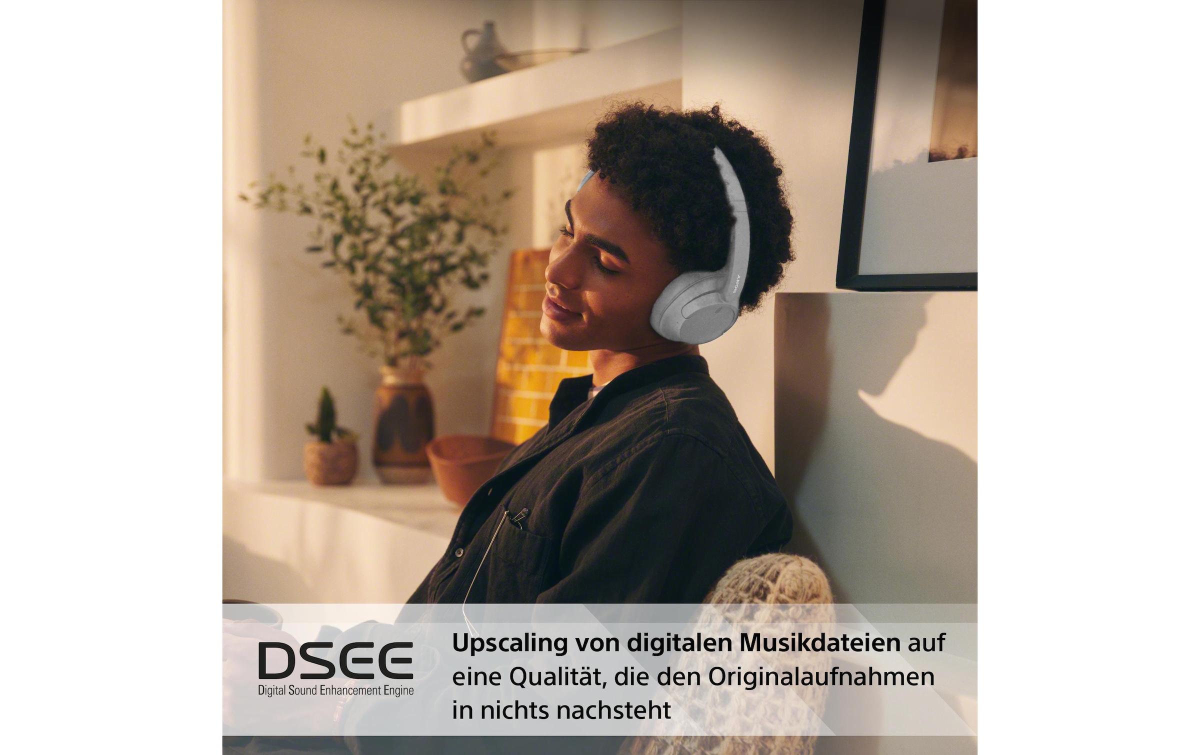 Sony Over-Ear-Kopfhörer »Over-Ear-Kopfhörer WH«, Bluetooth
