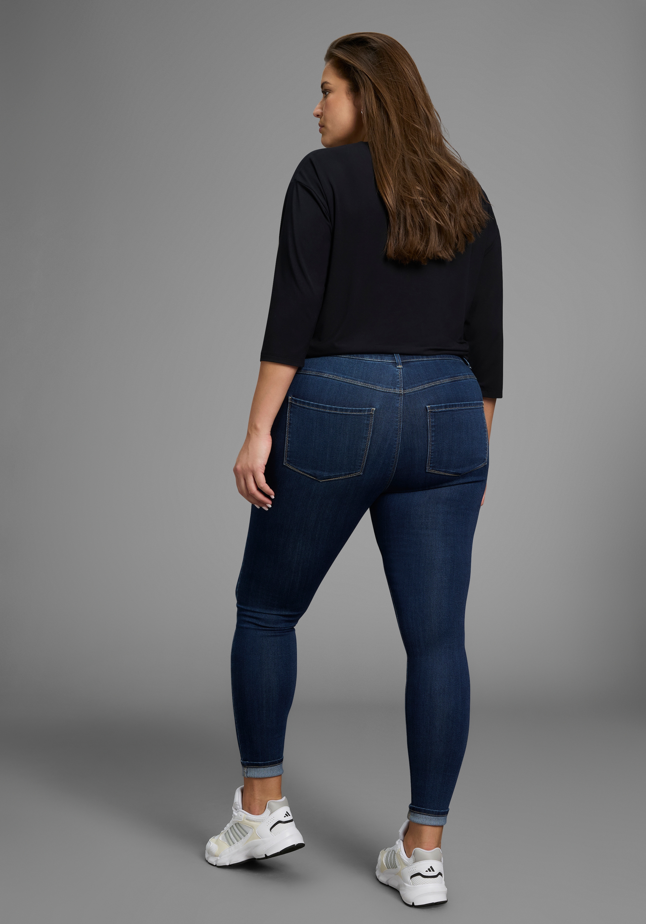 ONLY CARMAKOMA Skinny-fit-Jeans »CARTHUNDER PUSH UP REG SK JNS«