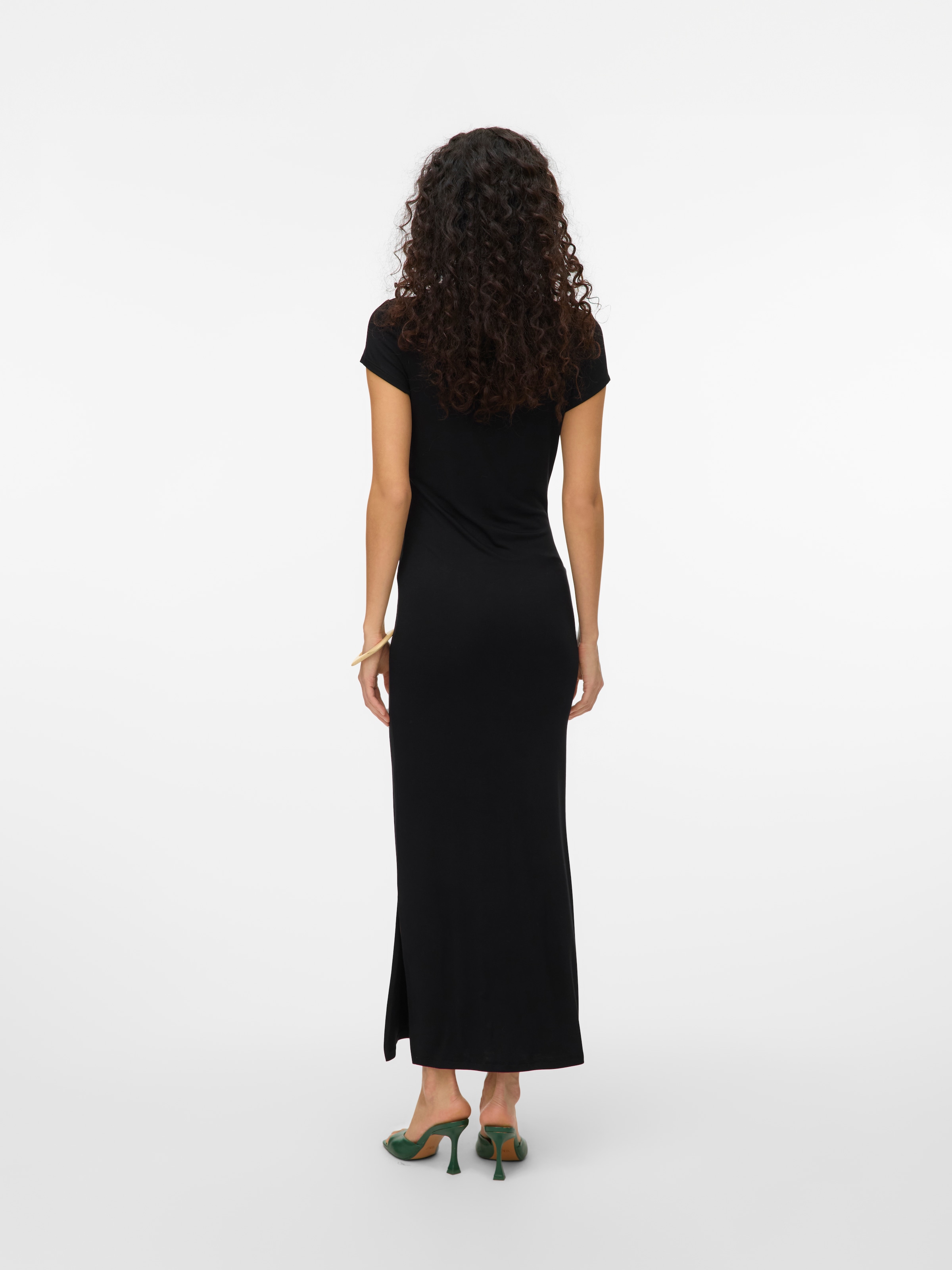 Vero Moda Maxikleid »VMSAANVI SS O-NECK ANKLE DRESS VMA NOOS«