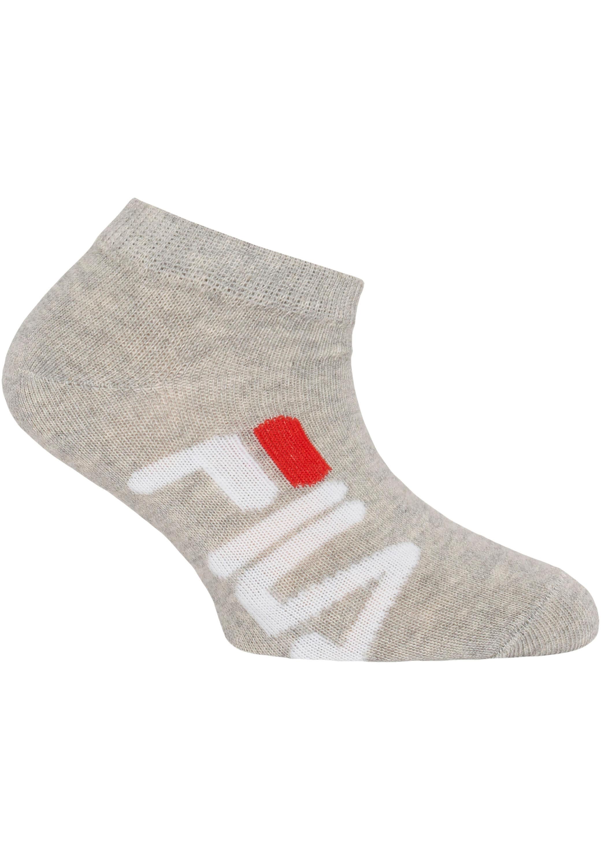 Fila Sneakersocken, (6er Pack), mit Logoschriftzug seitlich