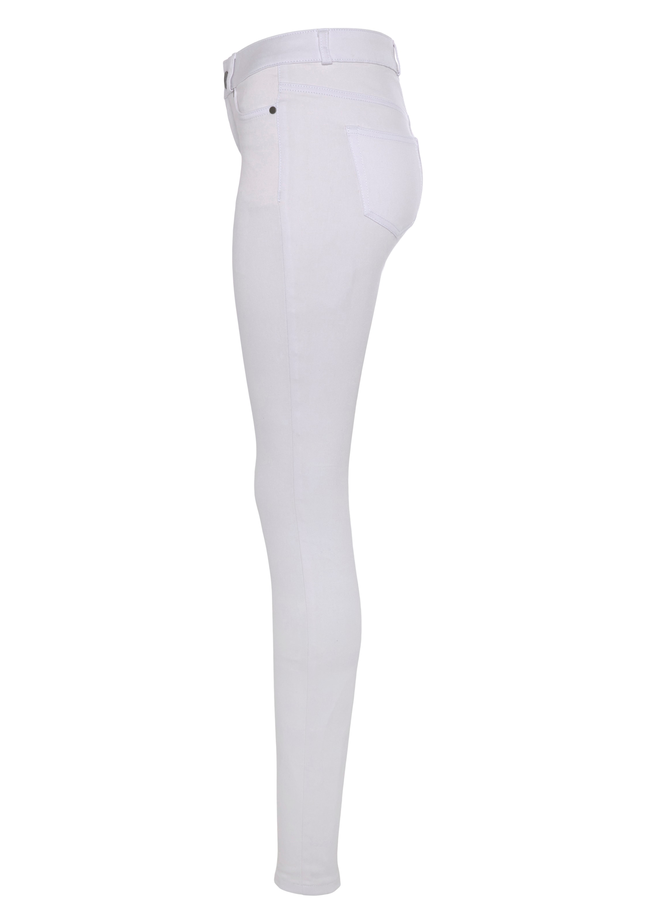 Arizona Skinny-fit-Jeans »Ultra Soft«, hohe Leibhöhe, lang, aus Baumwolle, Polyester und Elasthan