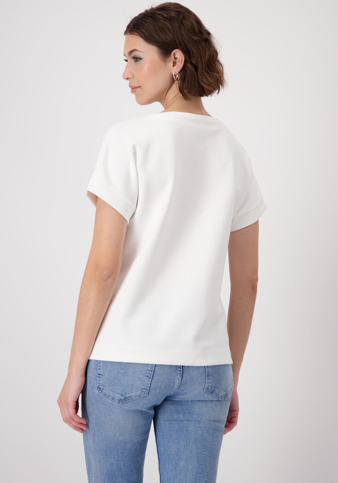 Monari Sweatshirt, mit Kordeldurchzug