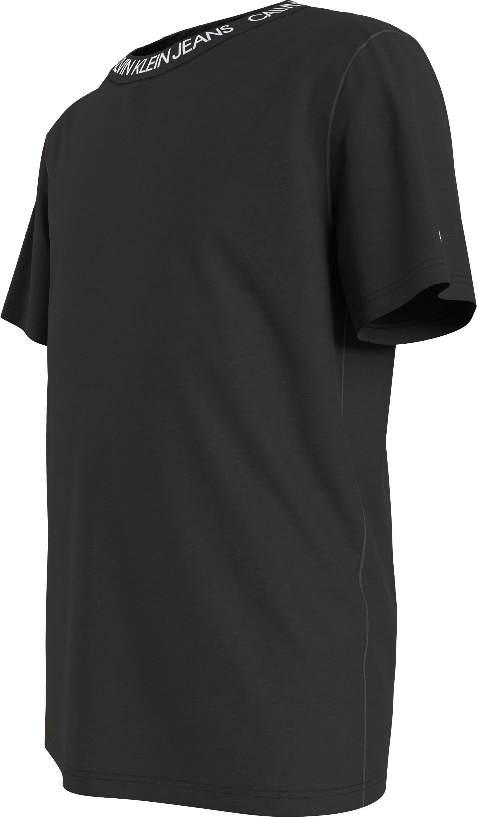 Calvin Klein Jeans T-Shirt »INTARSIA LOGO T-SHIRT«, für Kinder bis 16 Jahre, Logoschriftzug am Ausschnitt