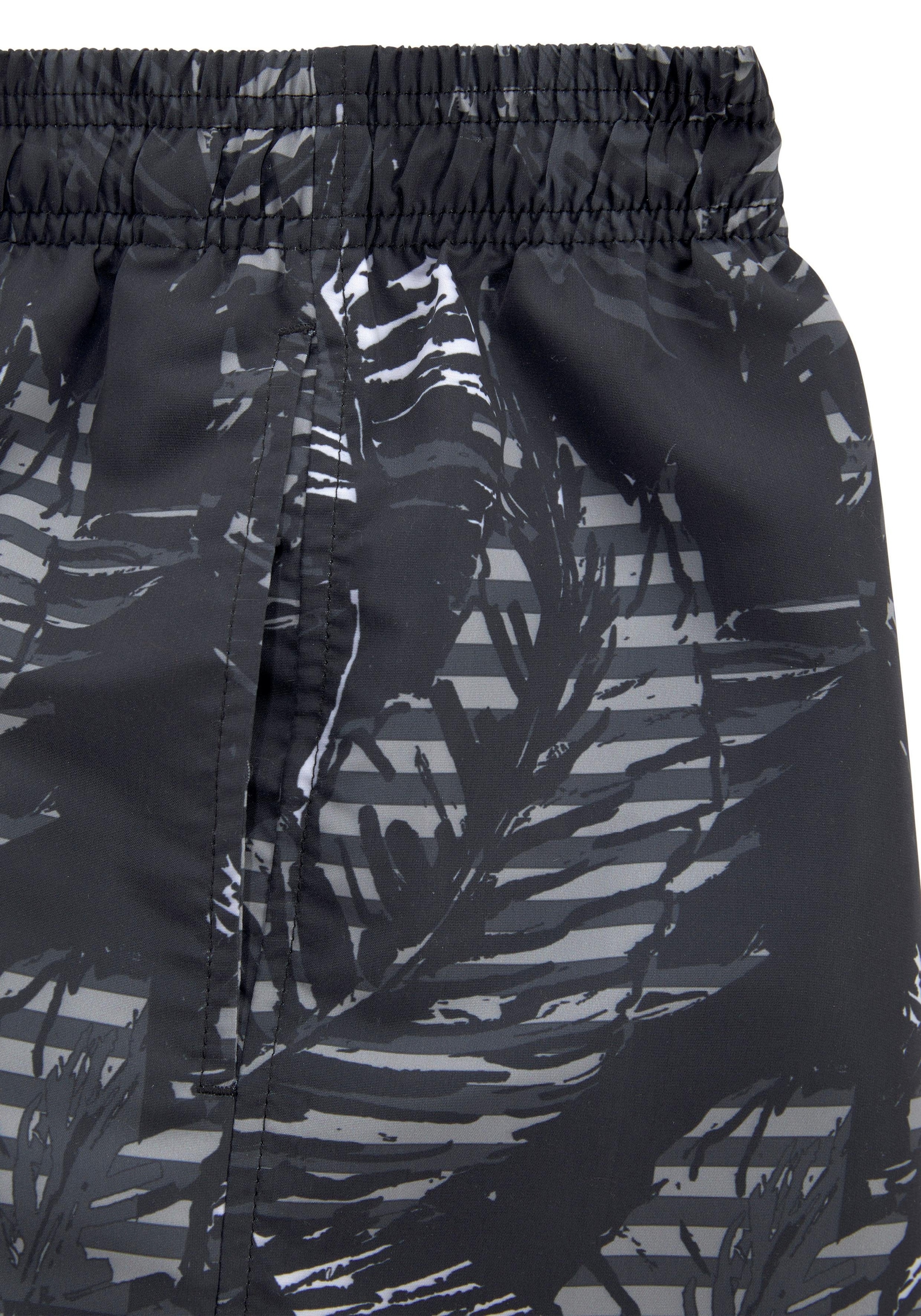 s.Oliver Badeshorts »Blade«, mit trendigem Palmenprint