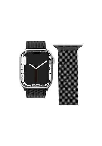 Uhrenarmband »Milanese Loop Apple Watch 42/44/45/49 mm Black«