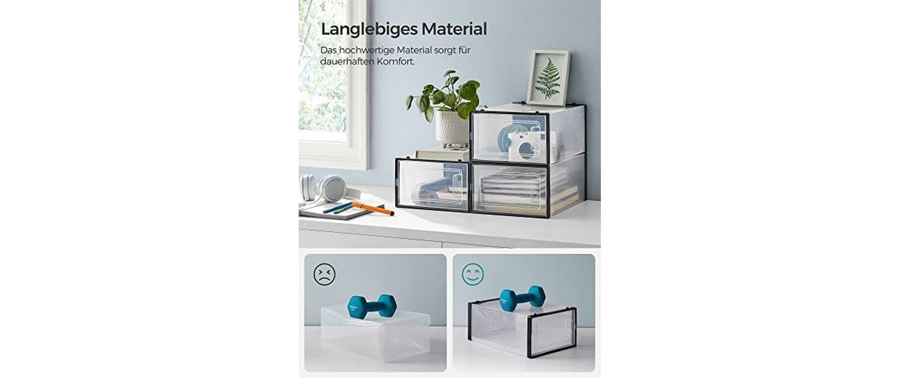 SONGMICS Schuhschrank »stapelbar 18-er Set«
