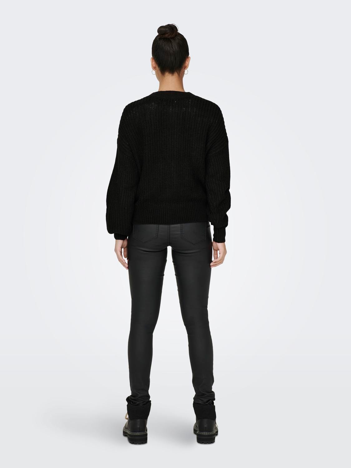 JDY Strickjacke »JDYJUSTY L/S SHORT CARDIGAN KNT NOOS«