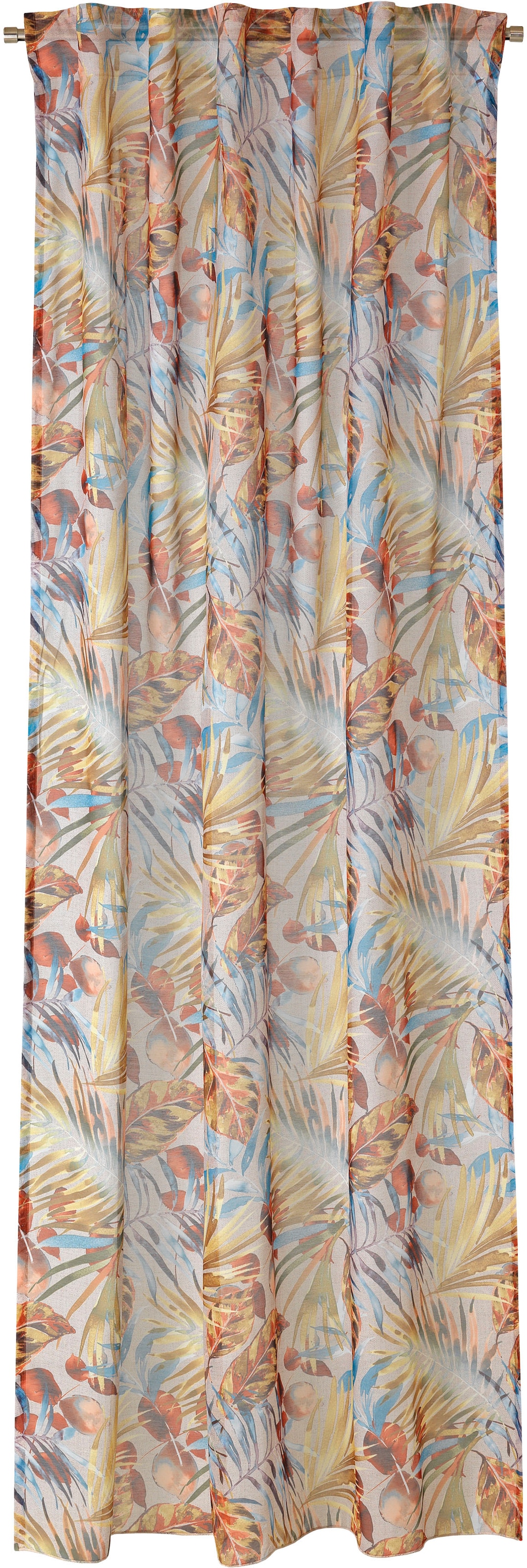 Neutex for you! Vorhang »Tropical«, (1 St.), tropische Blättermusterung  online bestellen | Jelmoli-Versand | Fertiggardinen