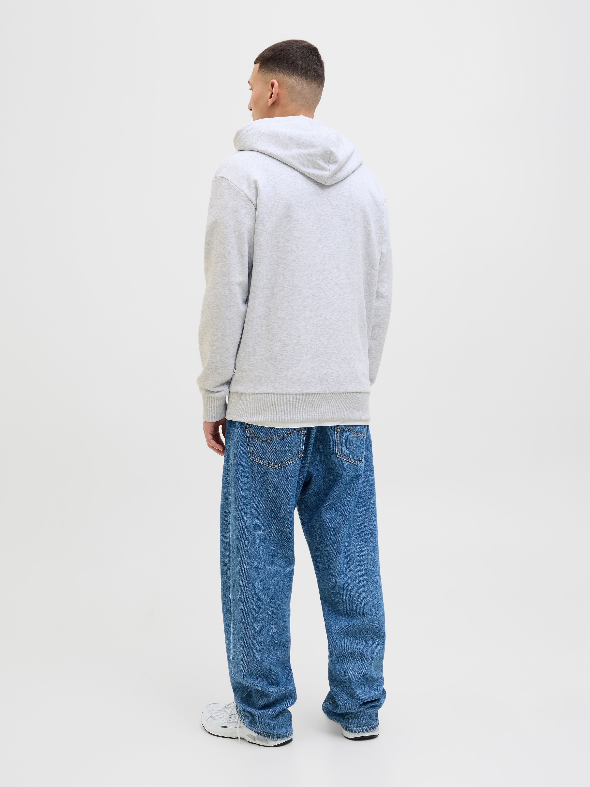 Jack & Jones Kapuzensweatshirt »JJEBRYAN CORP LOGO SWEAT HOOD NOOS«, mit Logo Druck