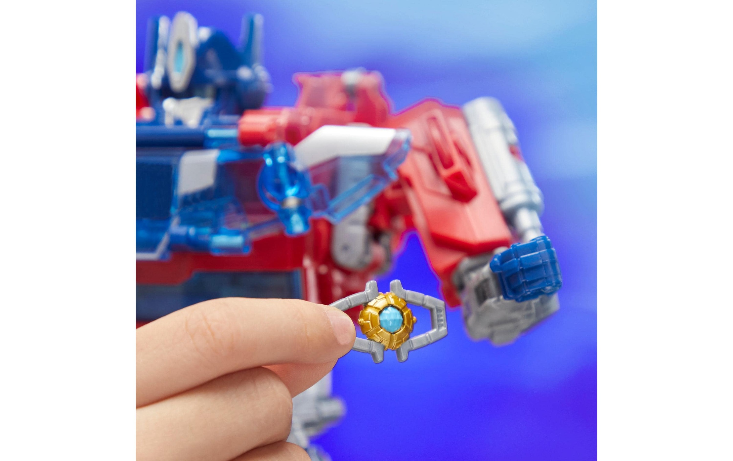Transformers Spielfigur »Power Flip Optimus Prime«