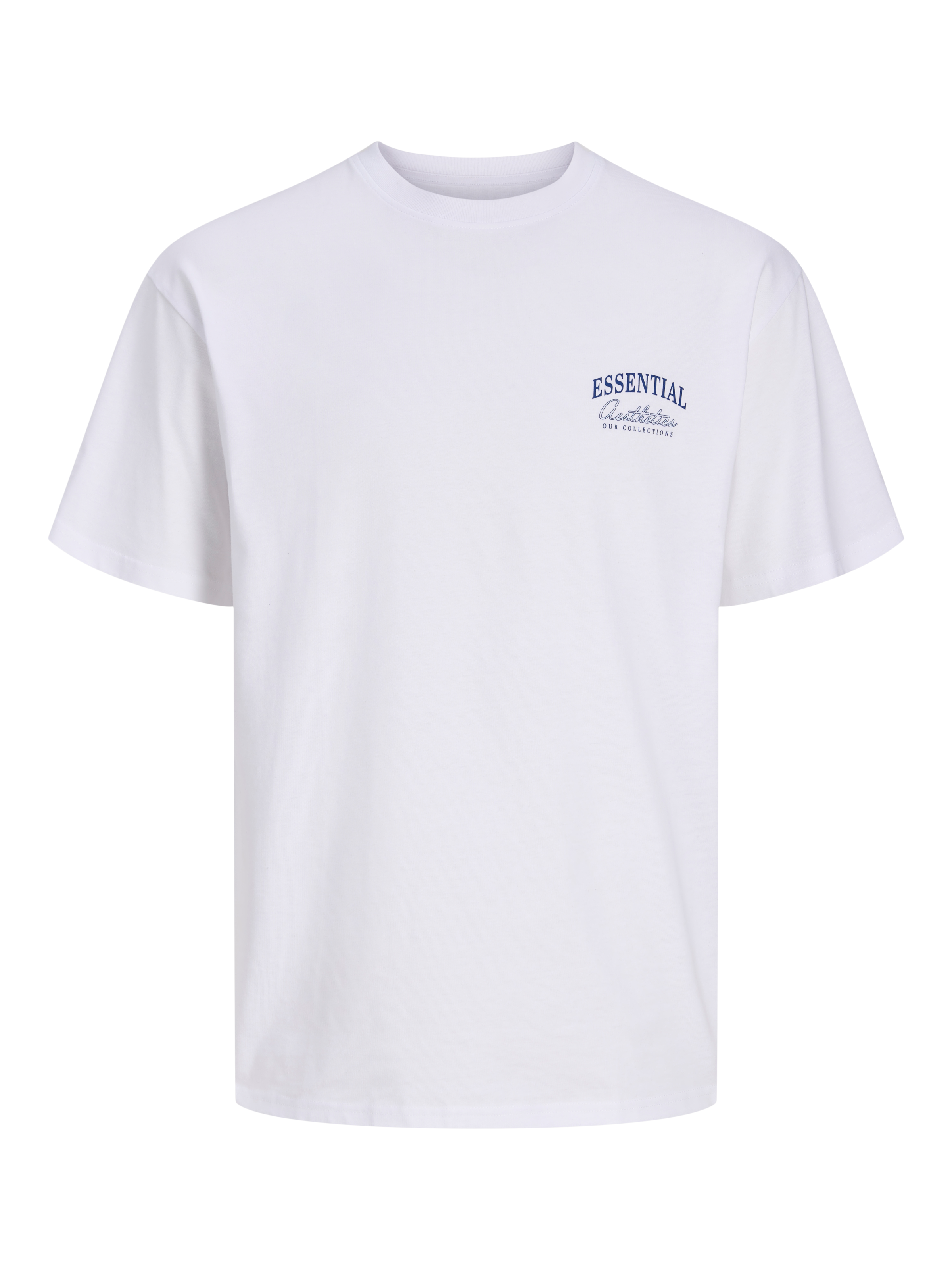 Jack & Jones Rundhalsshirt "JJEORGANIC RELAXED STUDIO TEE SS O-NECK" Baumwolle, relaxed fit