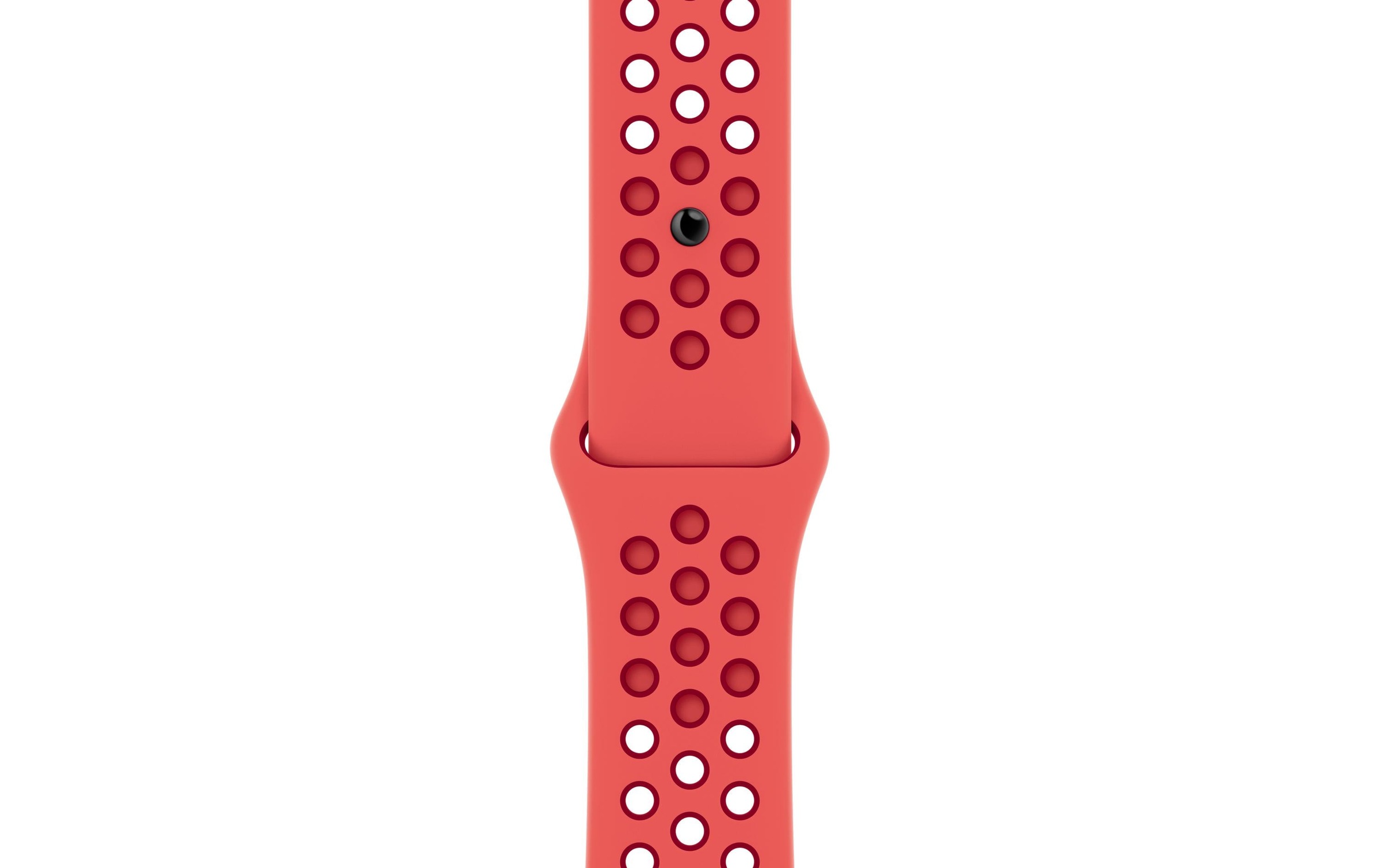 Apple Smartwatch-Armband Nike Sport Band, 41 mm, Bright Crimson/Gym Red