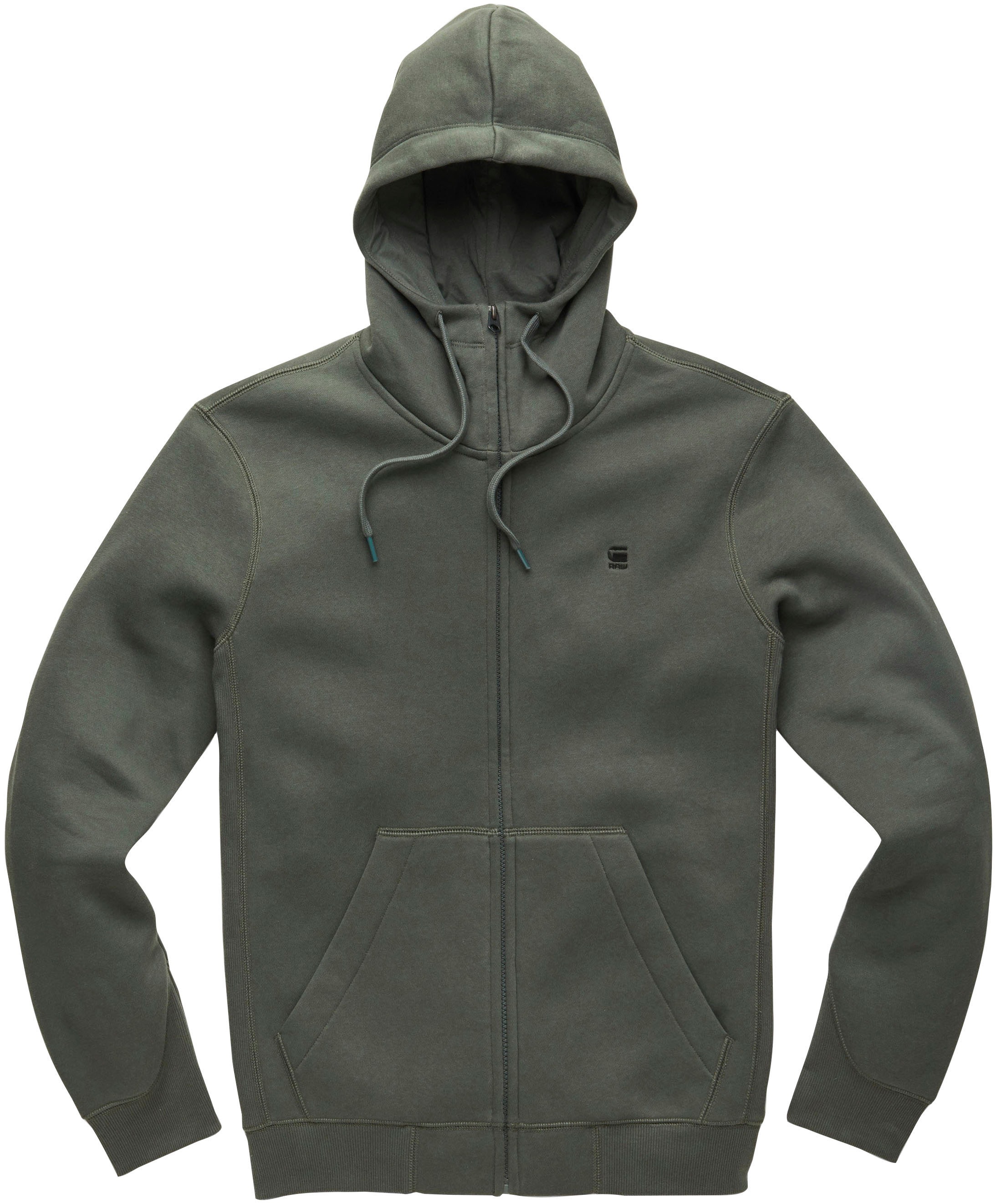 G-STAR Kapuzensweatjacke »Premium Basic Hooded Zip Sweater«