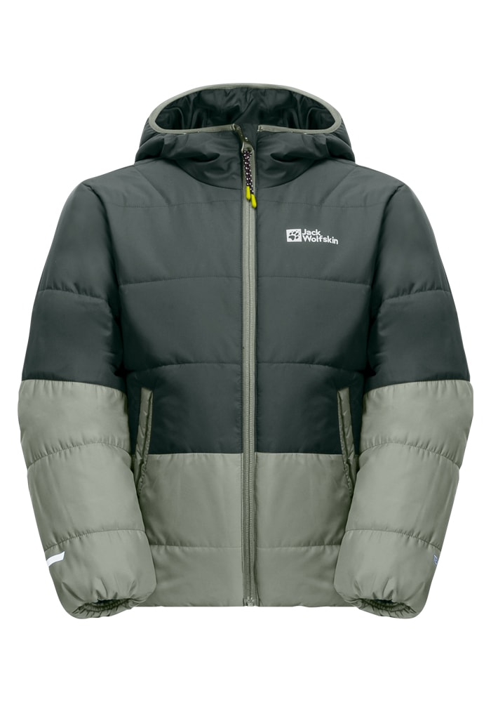 Jack Wolfskin Outdoorjacke »TWO HILLS INS JACKET K«, mit Kapuze