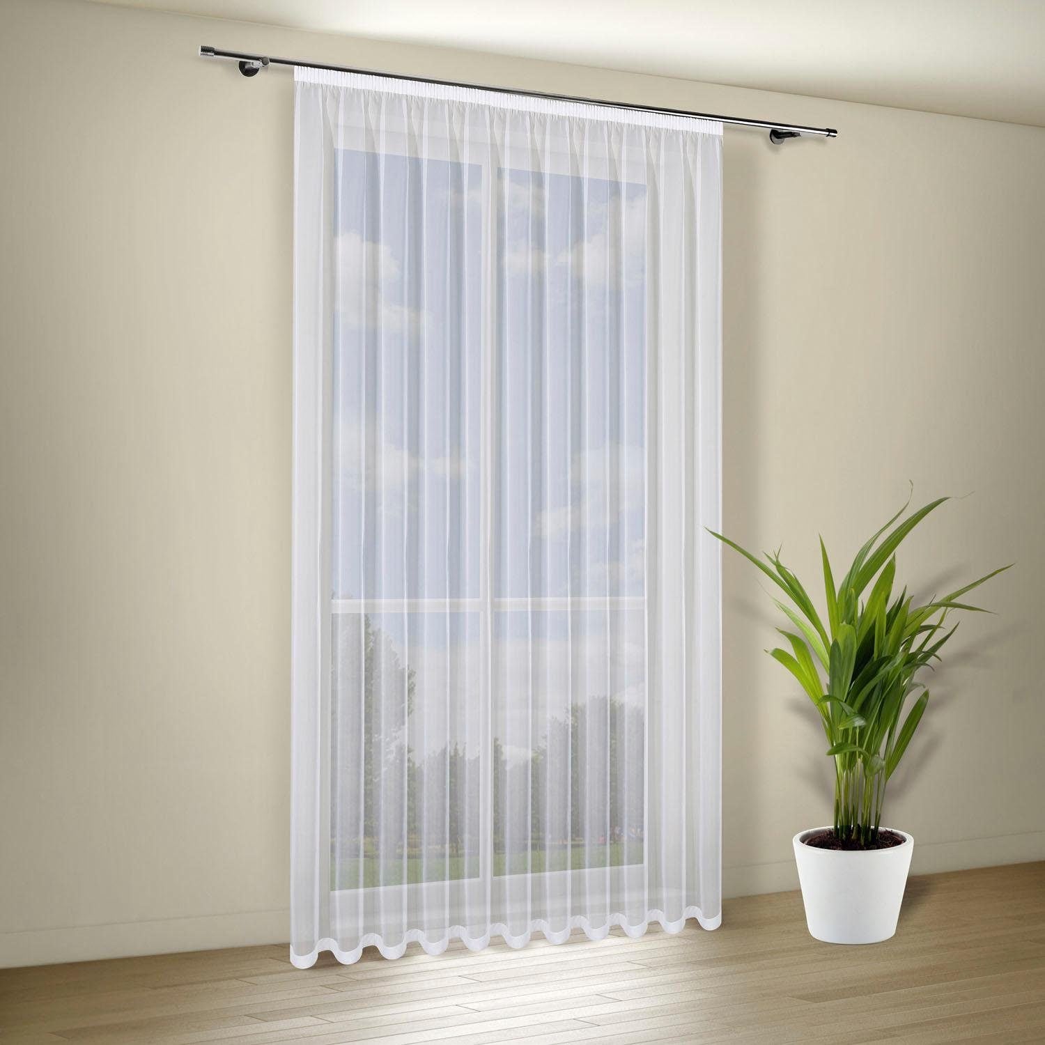 Gerster Gardine »Jody«, (1 St.), Fertig konfektionierter Store aus Voile