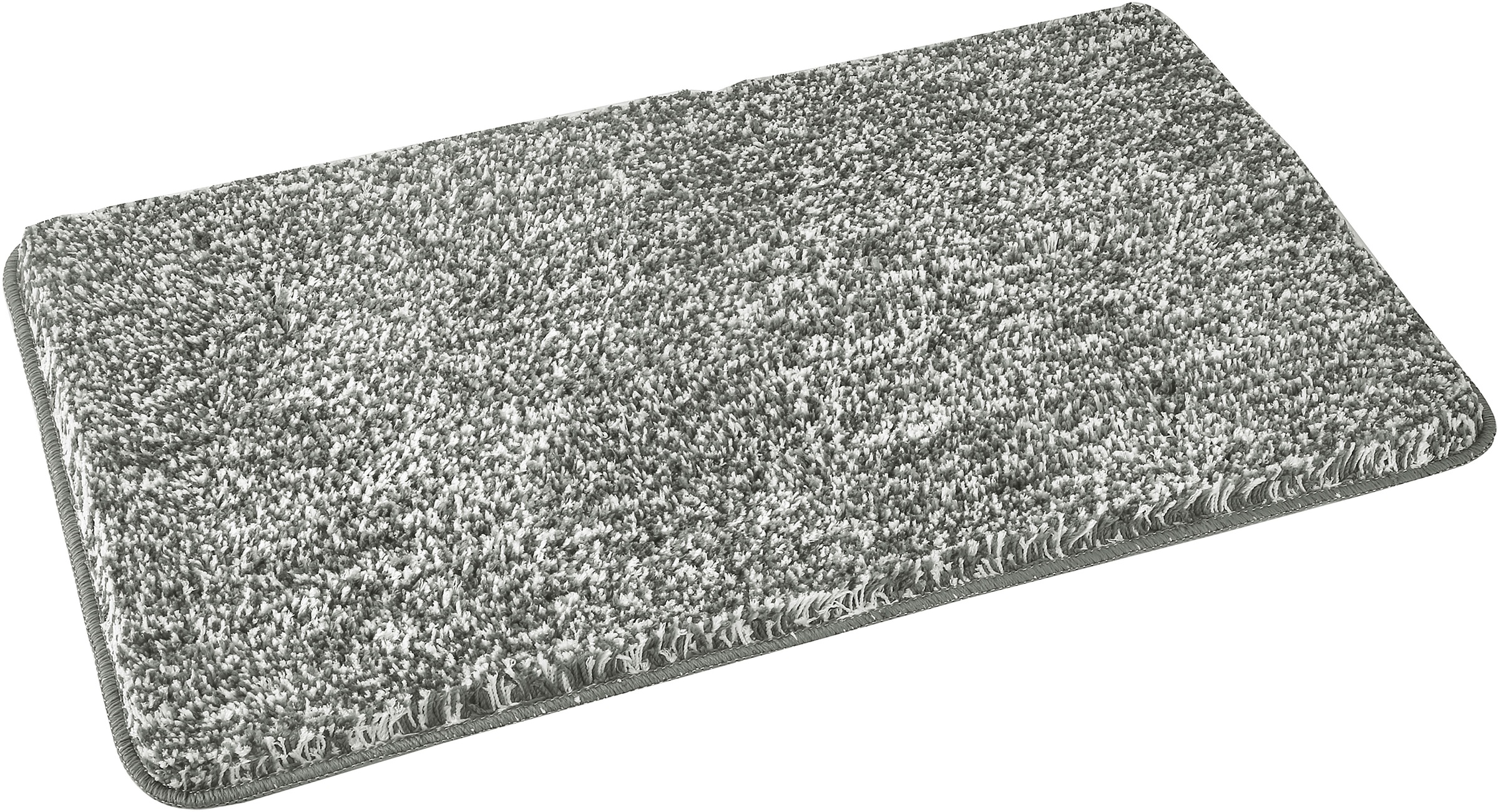 my home Badematte »Sanremo, Badvorleger, Badezimmer Teppich, sehr weich«, rutschhemmend beschichtet, fussbodenheizungsgeeignet-schnell trocknend, Badteppich, unifarben, rechteckig, rund & als 3-tlg. Set erhältlich