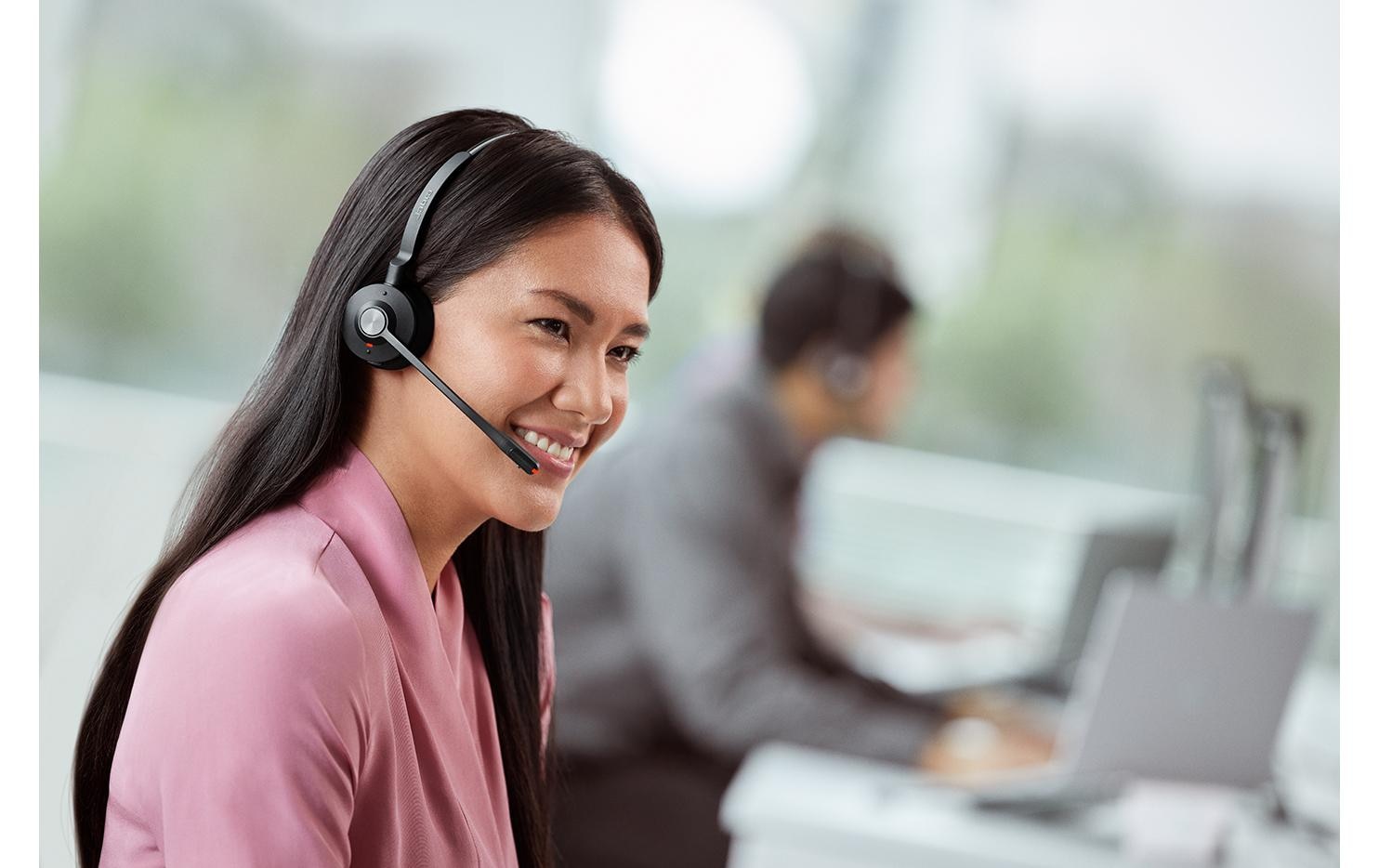 Jabra Headset »Engage 55 MS Duo«, Noise-Cancelling