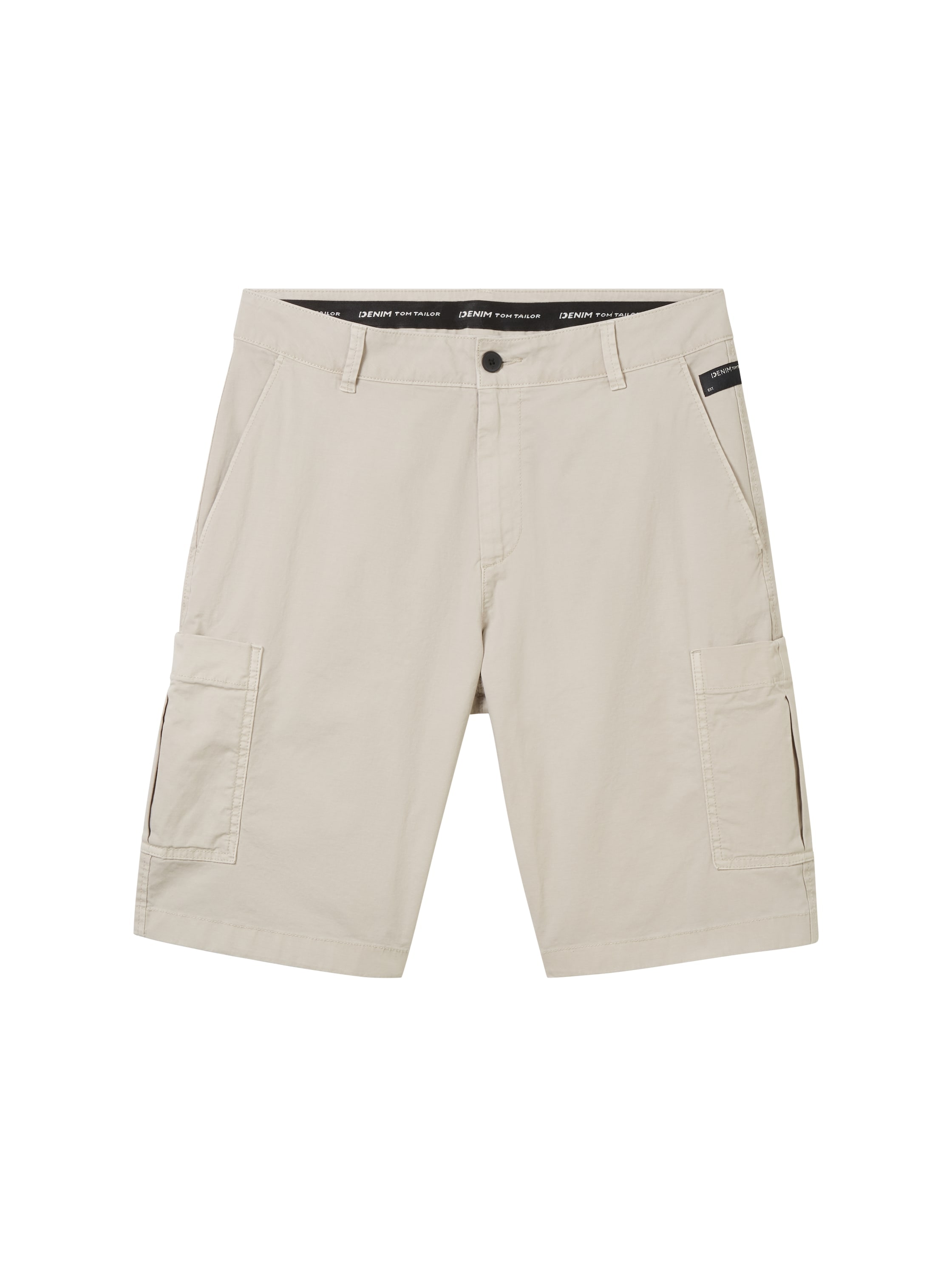 TOM TAILOR Denim Cargoshorts, unifarben