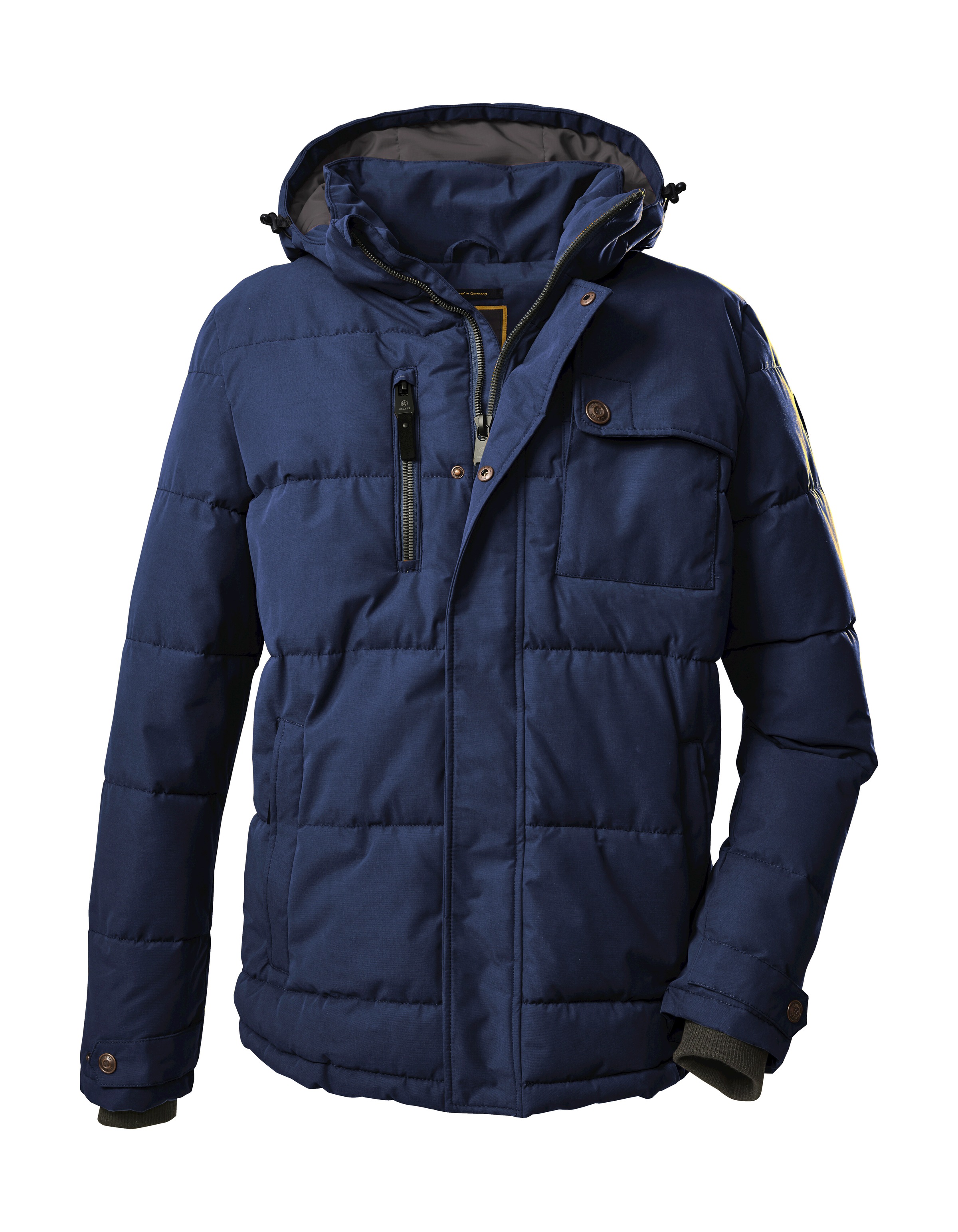 G.I.G.A. DX by killtec Steppjacke »GW 64 MN QLTD JCKT« Wasserabweisende, atmungsaktive Jacke mit abnehmbarer Kapuze