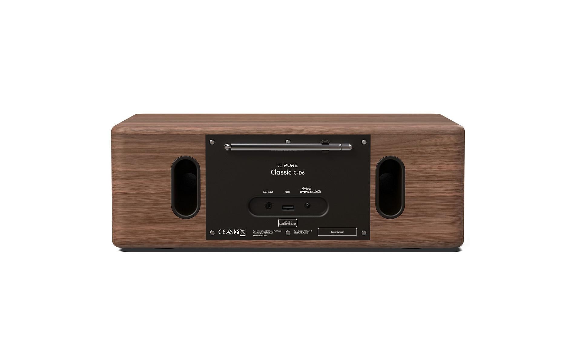 Pure Digitalradio (DAB+) »Classic C-D6«, (Bluetooth Digitalradio (DAB+)-FM-Tuner)