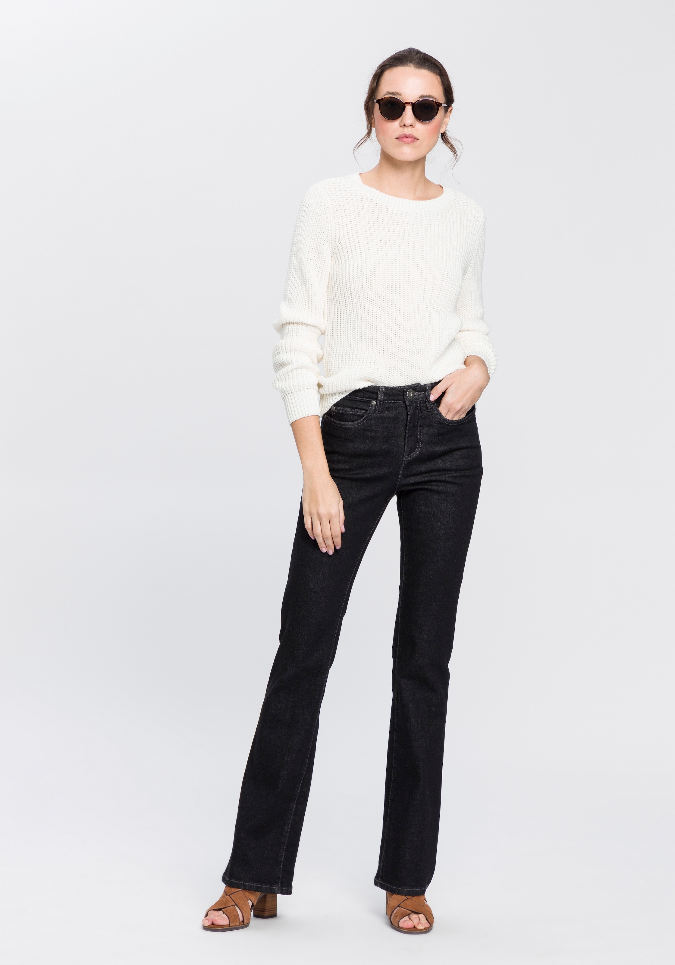 Jelmoli-Versand High kaufen »Comfort-Fit«, bei Arizona online Schweiz Bootcut-Jeans Waist