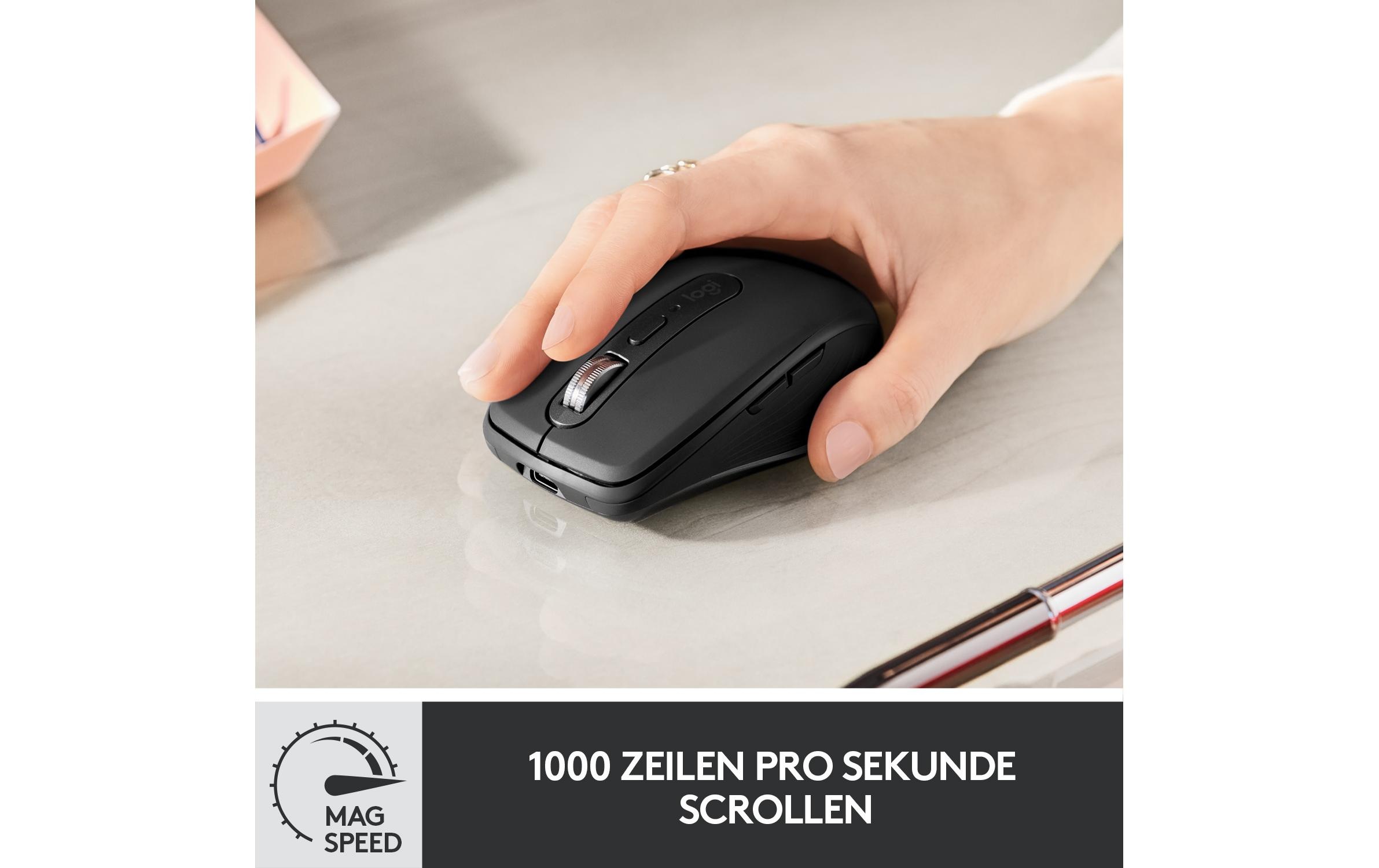 Logitech Maus »Logitech MX Anywhere 3 graphite«, kabellos