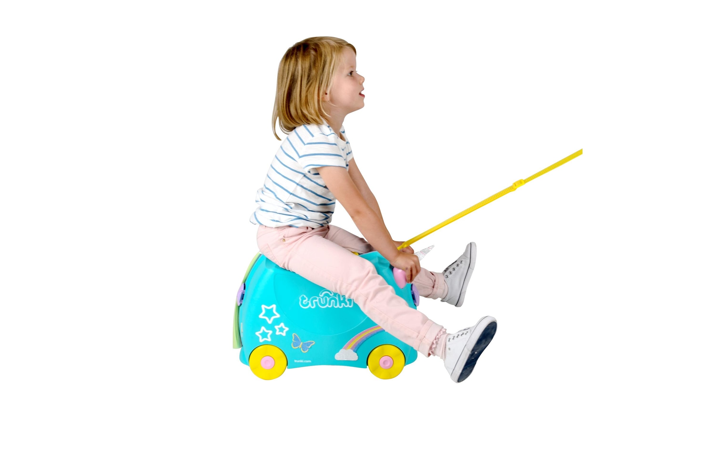TRUNKI Trolley »Einhorn Una«, 4 Rollen