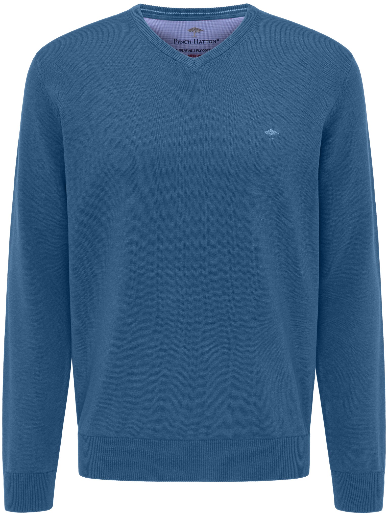 FYNCH-HATTON Strickpullover »FYNCH-HATTON Pullover mit V-Kragen« mit V-Ausschnitt