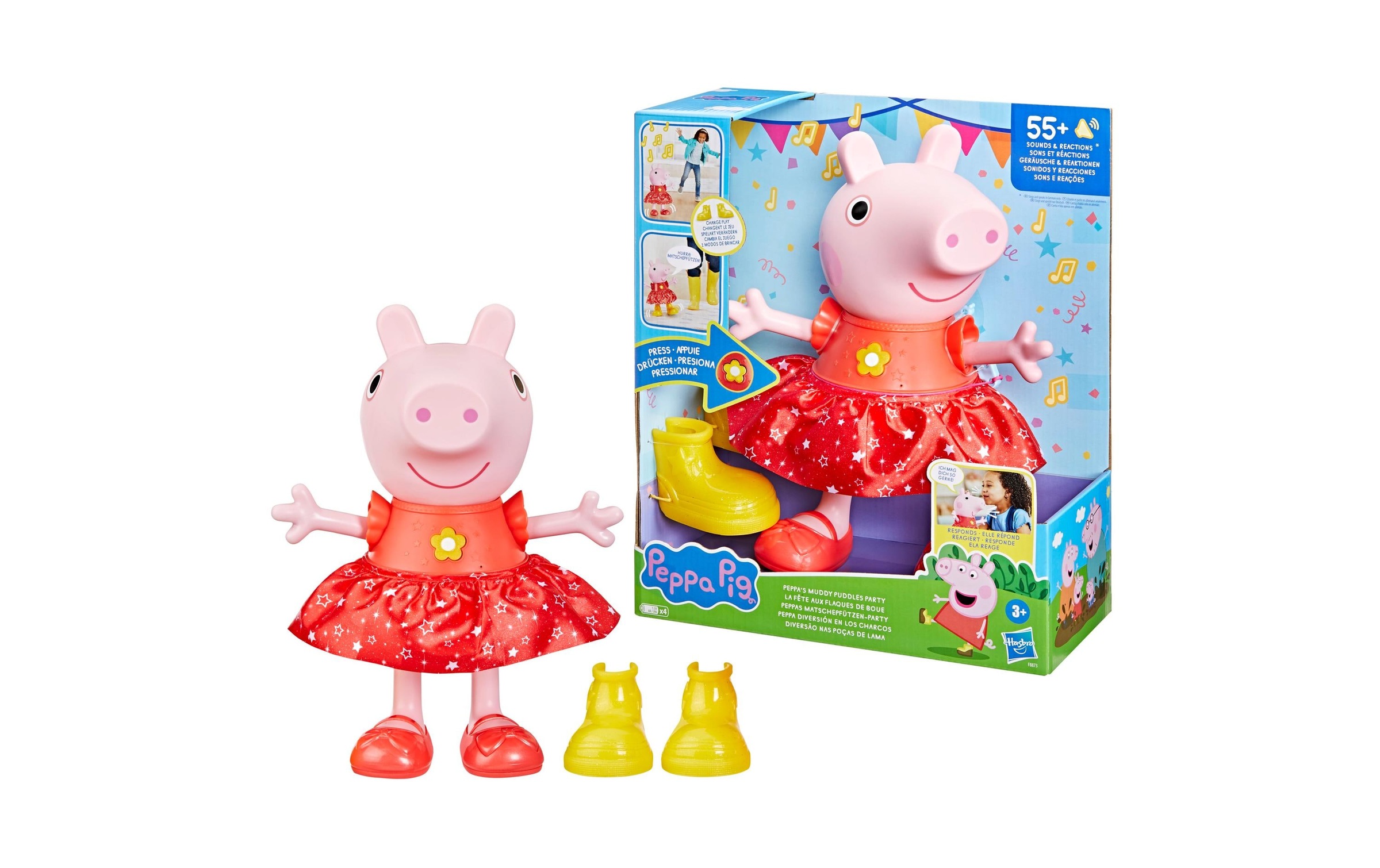 Hasbro Spielfigur »Peppas Matschepfützen-Party -DE-«