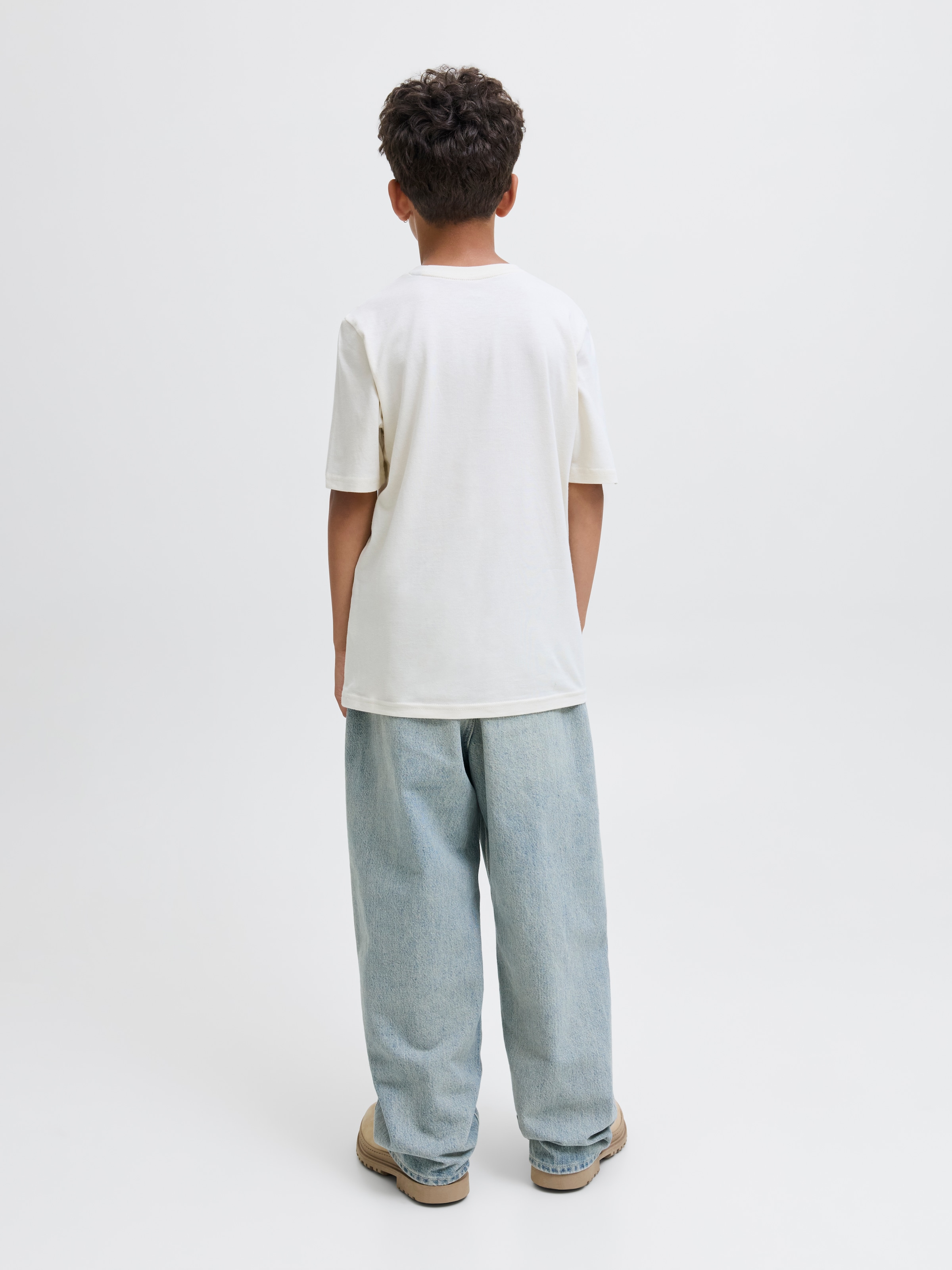 Jack & Jones Junior T-Shirt »JJMAKOTO TEE SS CREW NECK 5PK MP JNR«, (Packung, 5 tlg.)