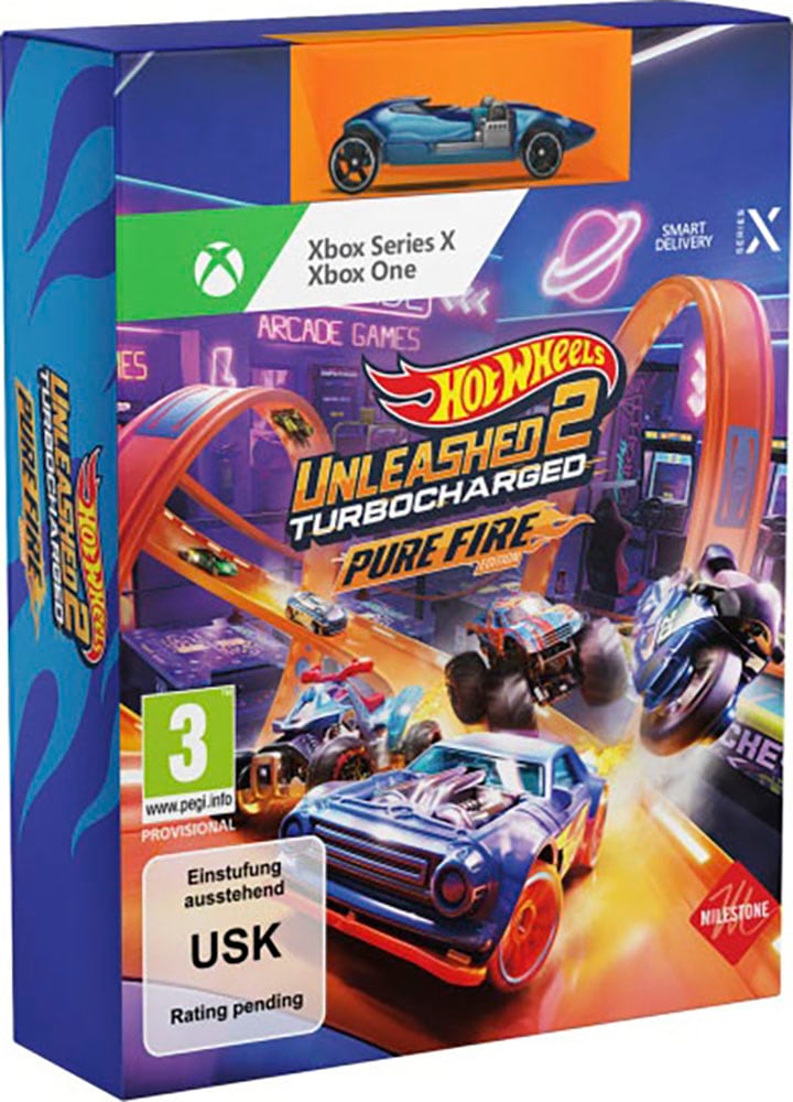 Milestone Spielesoftware »Hot Wheels Unleashed 2 Turbocharged Pure Fire Edition«, Xbox Series X