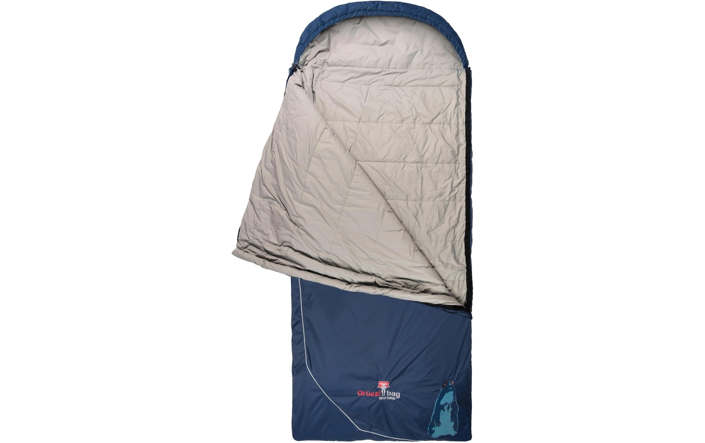 Grüezi bag Schlafsack »Biopod Wolle Murmeltier Comf. XXL«