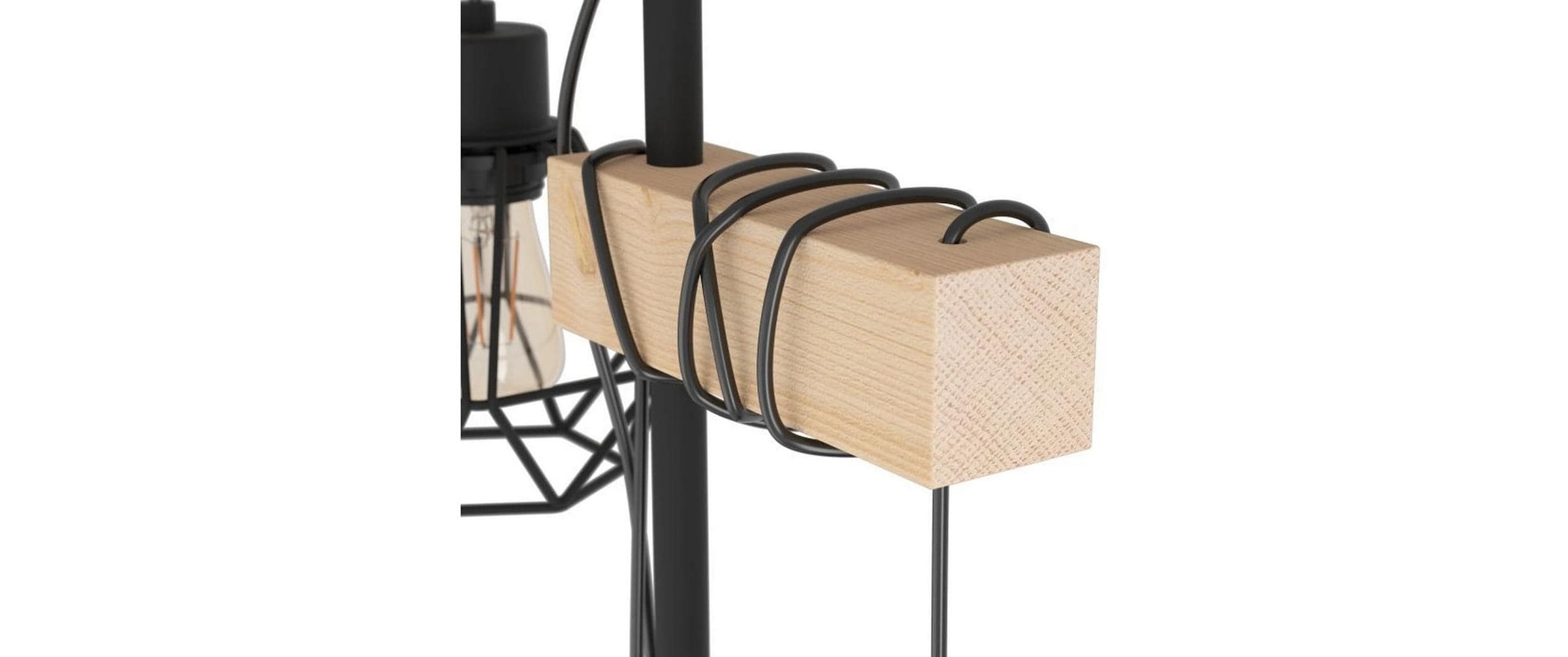 EGLO LED Stehlampe »TOWNSHEND 5 2 x E27«