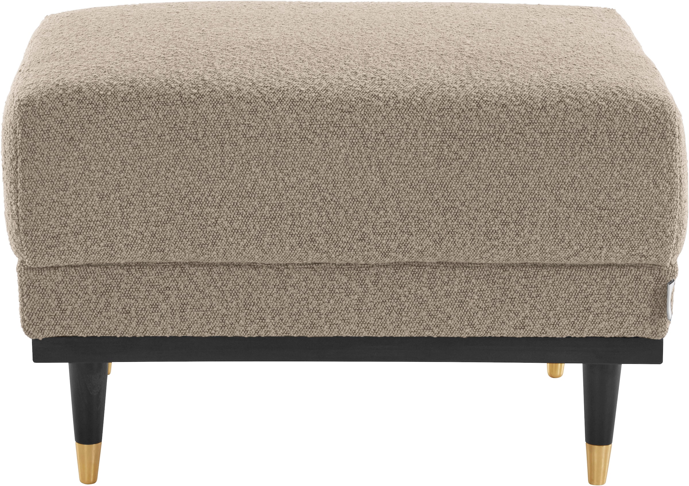 Guido Maria Kretschmer Home&Living Polsterhocker »Chamby New«, im Bouclé-Strukturbezug