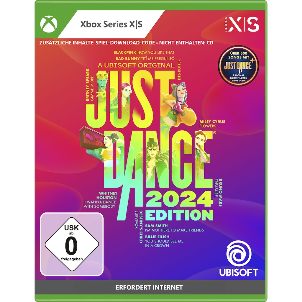 UBISOFT Spielesoftware »Just Dance 2024 Edition (Code in a box)«, Xbox Series X