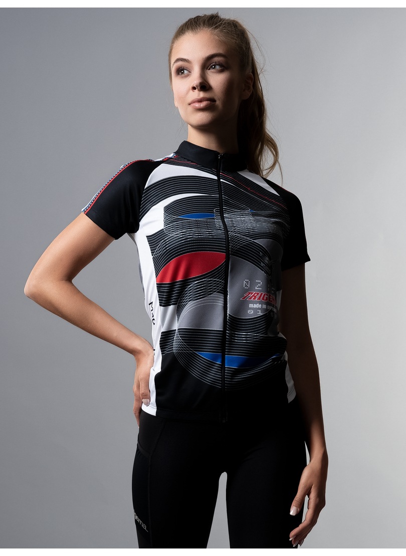 Trigema T-Shirt »TRIGEMA Fahrradjacke aus atmungsaktivem Material« 1 Stk.