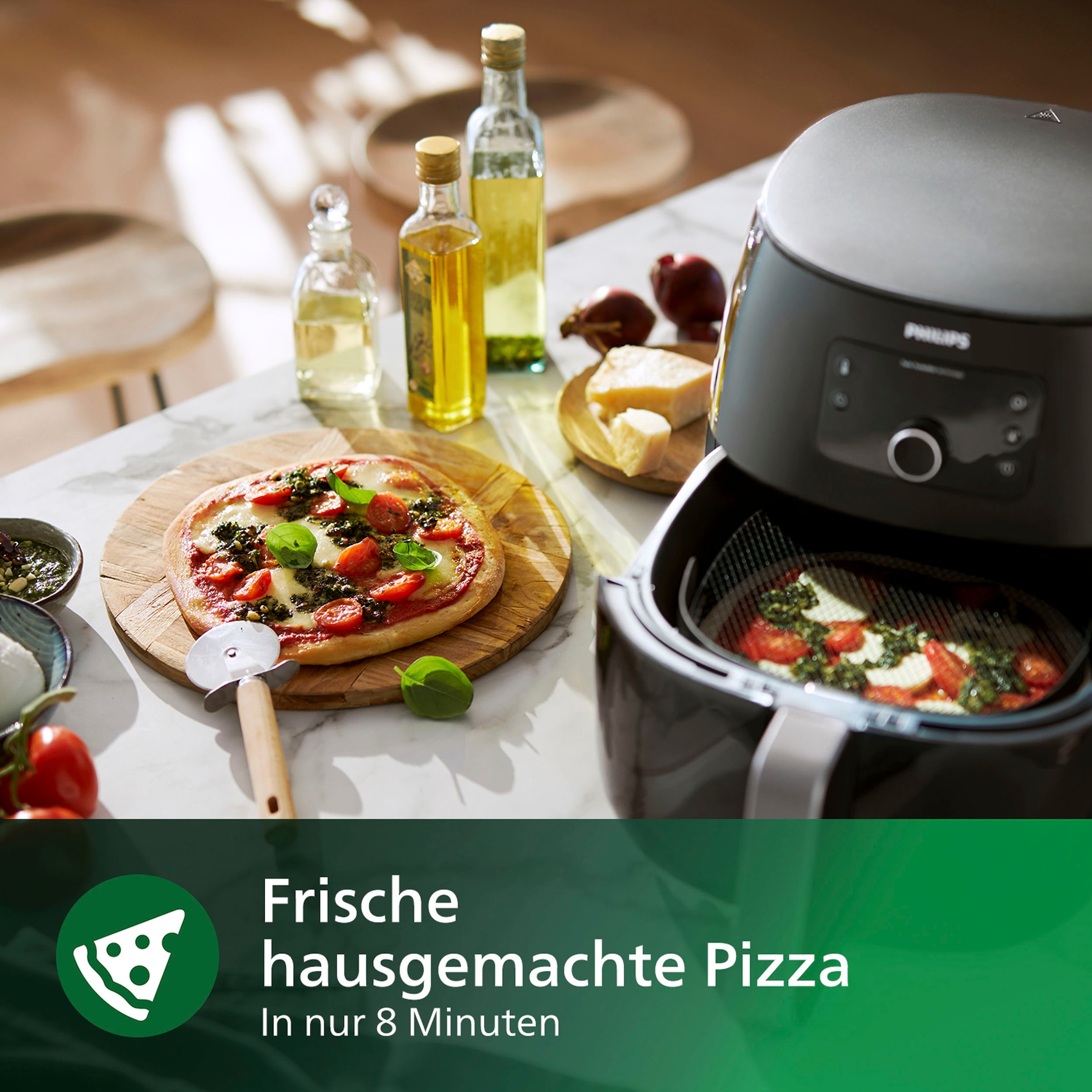 ➥ Philips tlg.) Pizzablech«, Backeinsatz Jelmoli-Versand gleich (2 bestellen »HD9953/00 