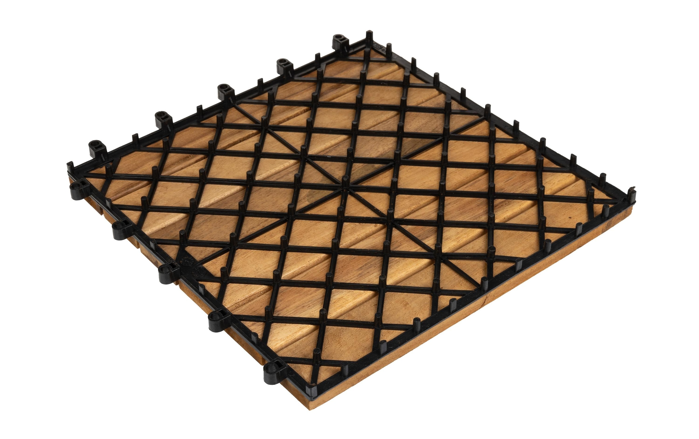 Cocon Terrassenplatte »Akazie, 30 x 30 cm, 6 Stück«