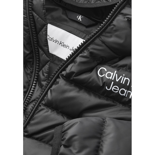 ✵ Calvin Klein Jeans Steppjacke »LW DOWN LOGO JACKET«, mit Kapuze online  kaufen | Jelmoli-Versand