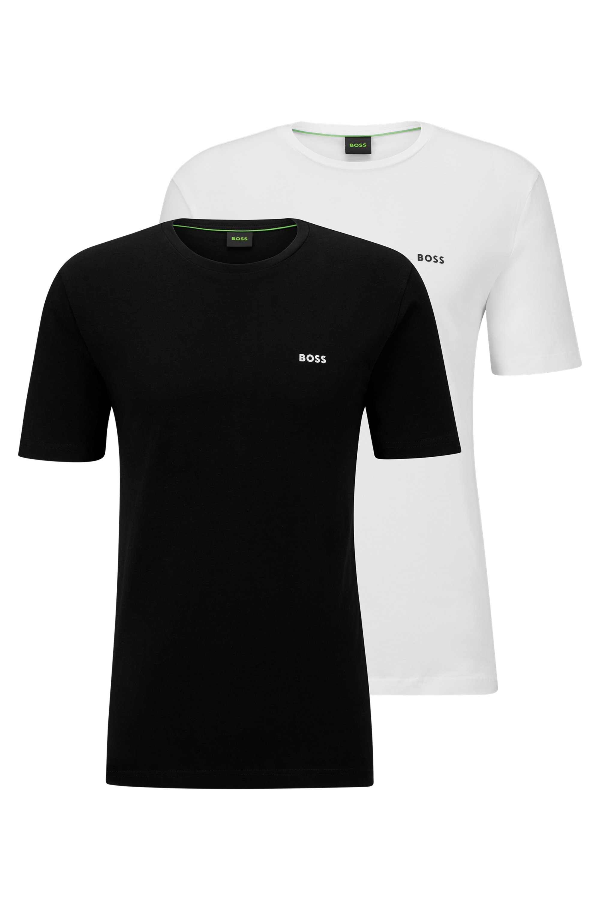 BOSS GREEN T-Shirt Packung, 2, mit Logodruck
