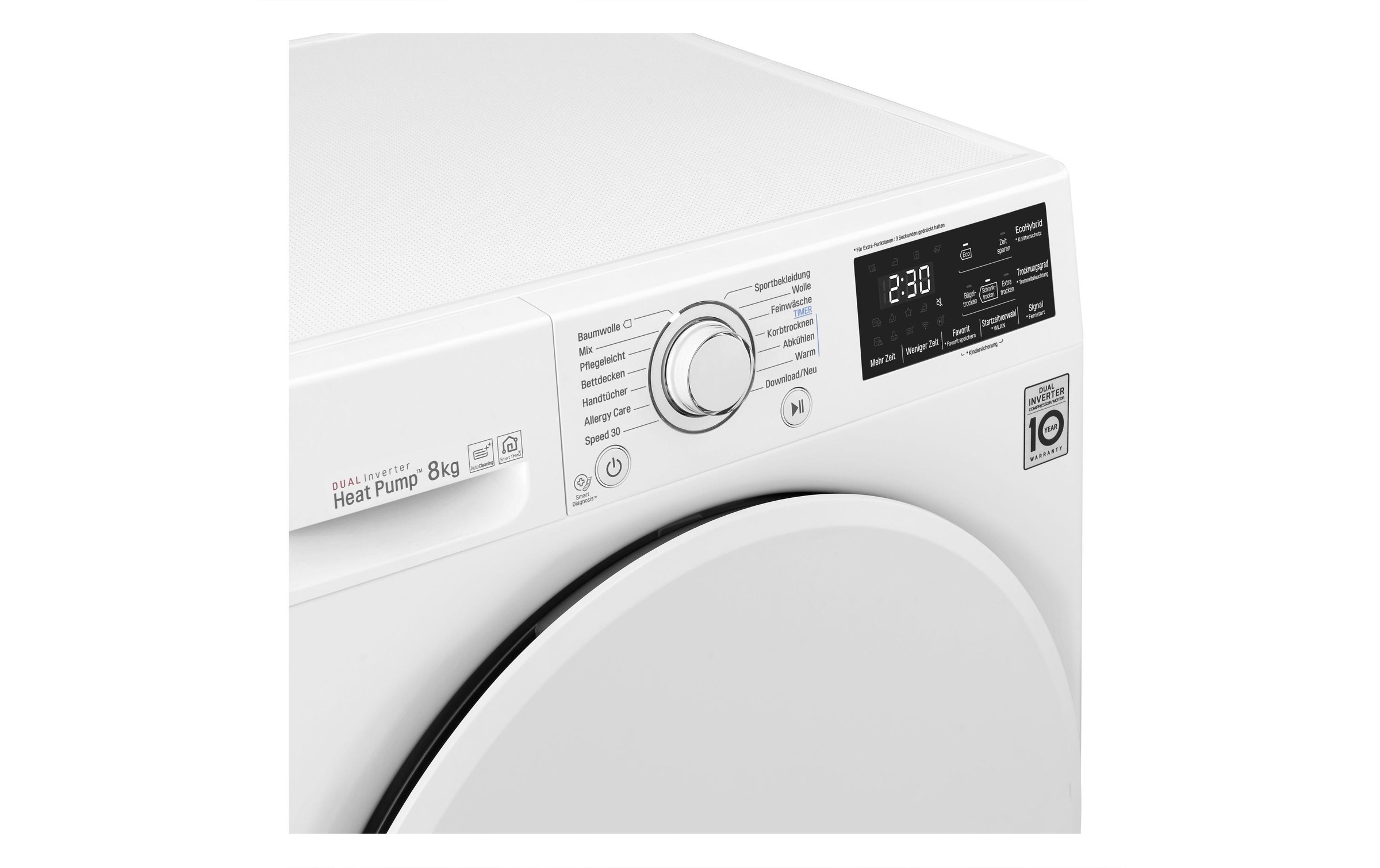 LG Wärmepumpentrockner »RT8DIHP A+++«, 8 kg