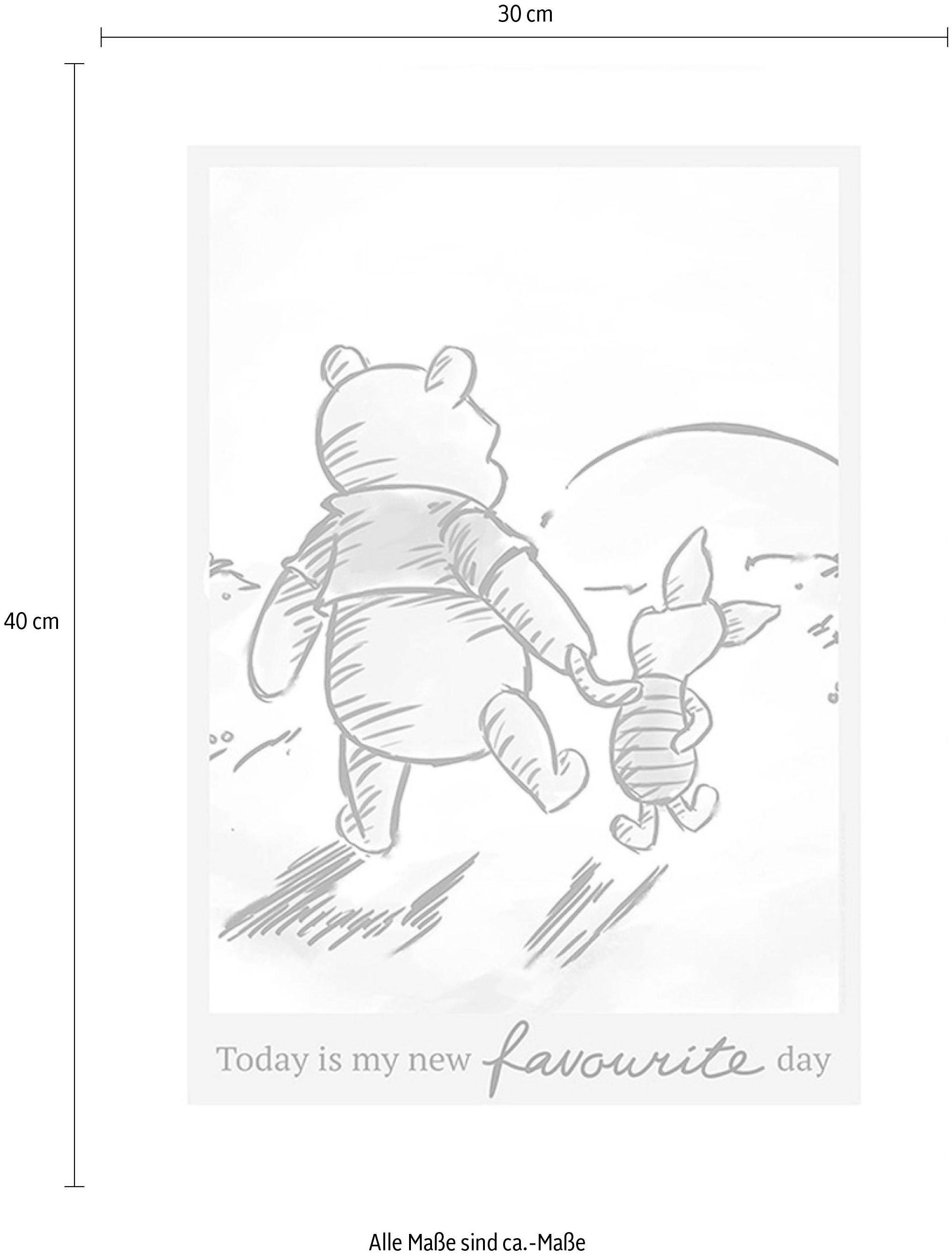 günstig Pooh 70cm »Winnie Komar Today«, Höhe: Poster | ordern Jelmoli-Versand Disney, ✵