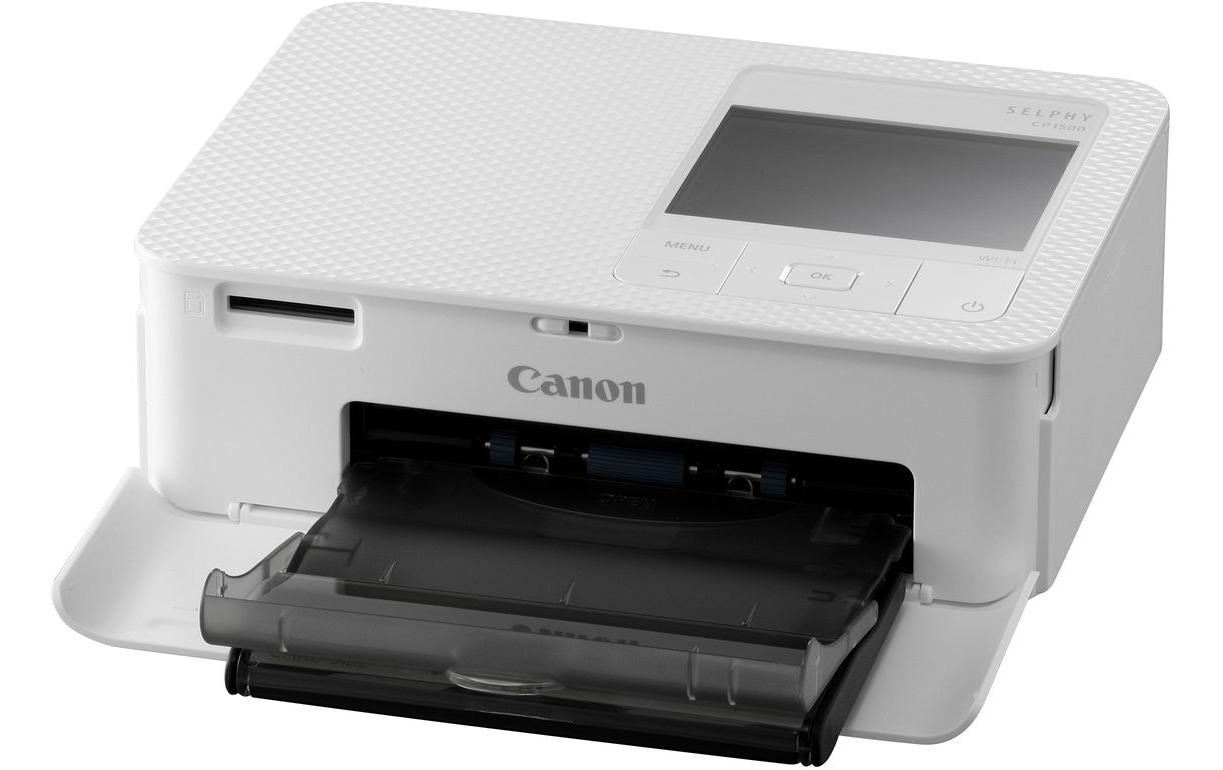 Canon Fotodrucker »Selphy CP1500 weiss, 300x300dpi,WLAN«
