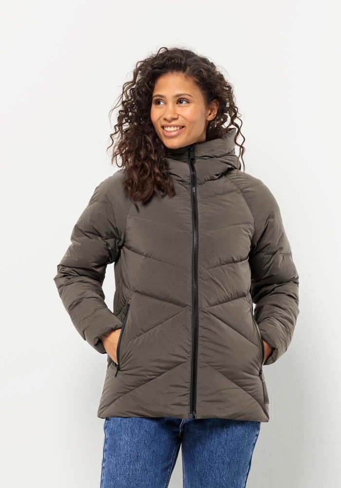 Jack Wolfskin Daunenjacke »MARIENPLATZ JKT W« mit Kapuze