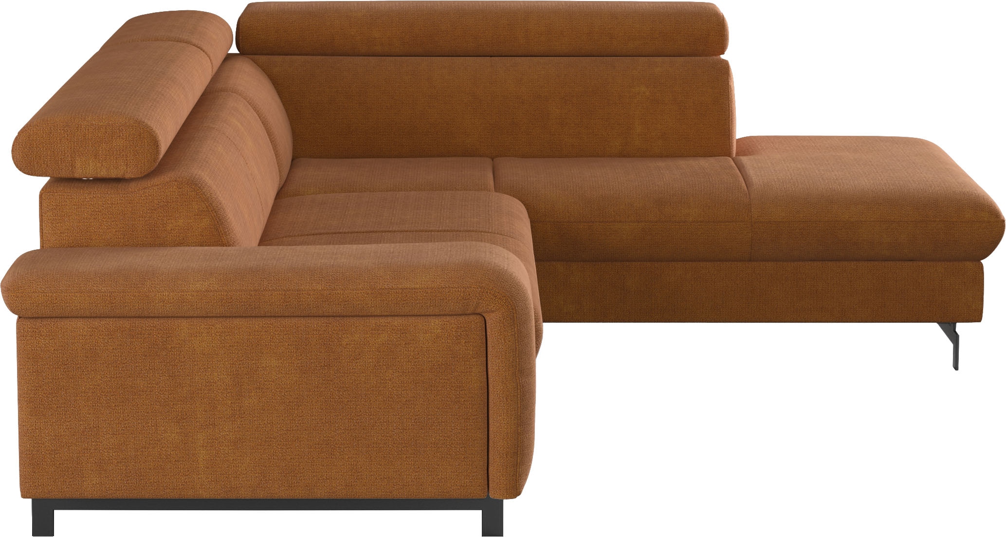 COTTA Ecksofa »Emma L-Form«, mit Kopfteilverstellung, wahlweise mit Bettfunktion & Bettkasten