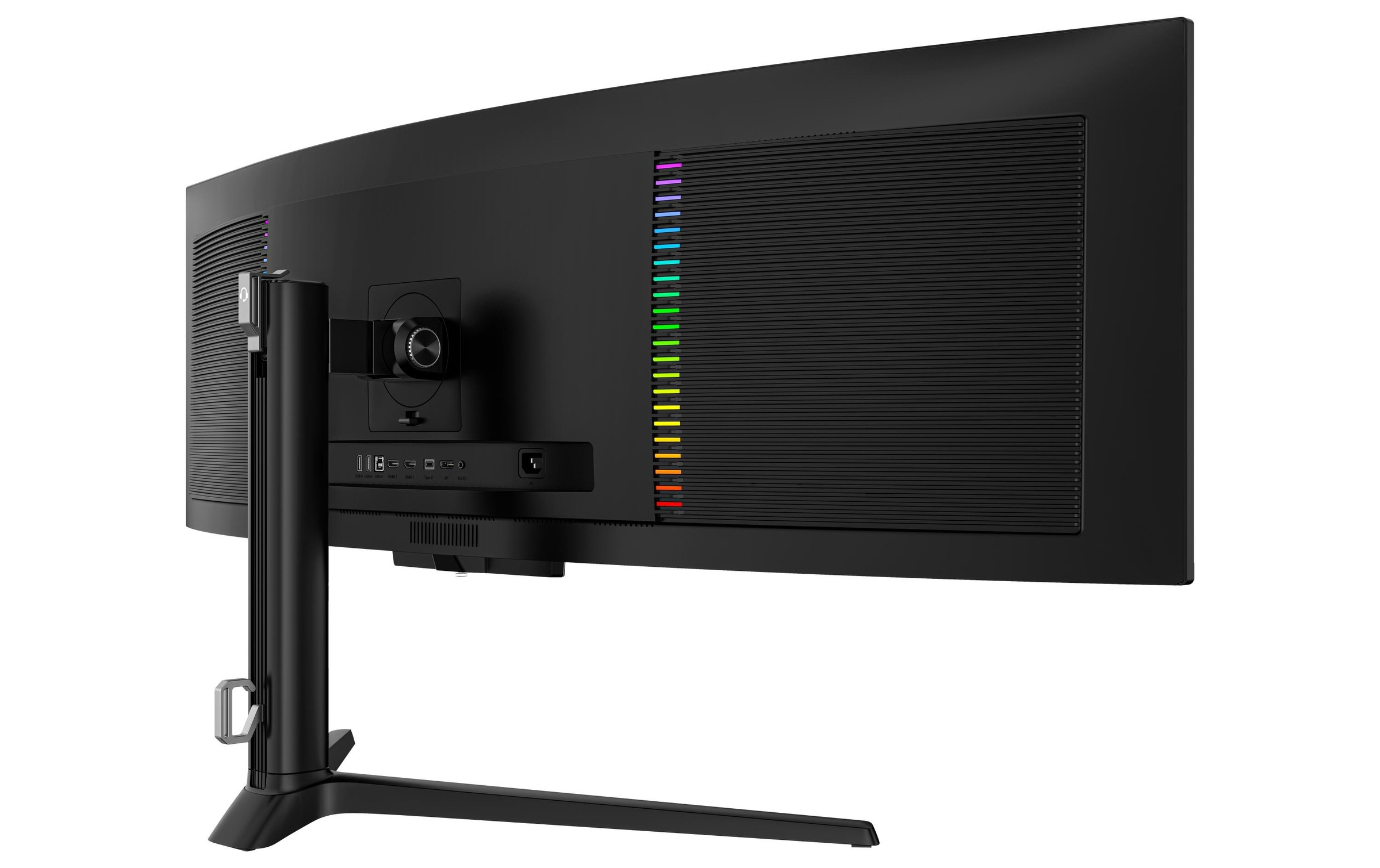 LC-Power Curved-Gaming-OLED-Monitor »LC-M49QCO«, 124,46 cm/49 Zoll, 5120 x 1440 px, 144 Hz